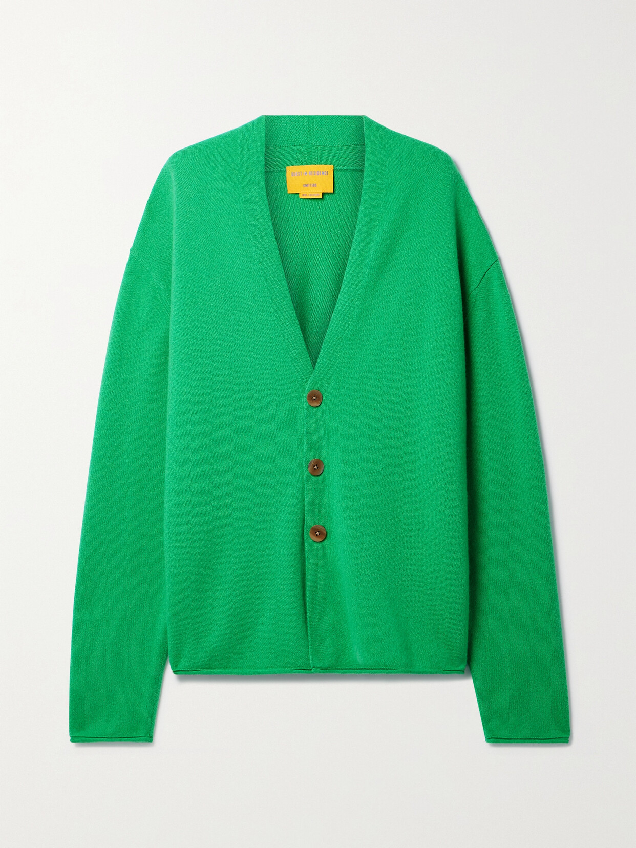 Guest In Residence - Everywear Cashmere Cardigan - Green