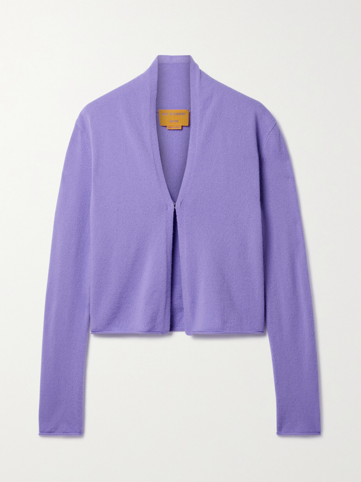 Guest In Residence - Stealth Cashmere Cardigan - Purple