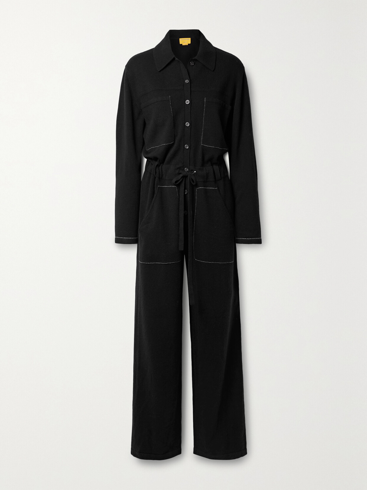 Guest In Residence - Everywear Cashmere Jumpsuit - Black