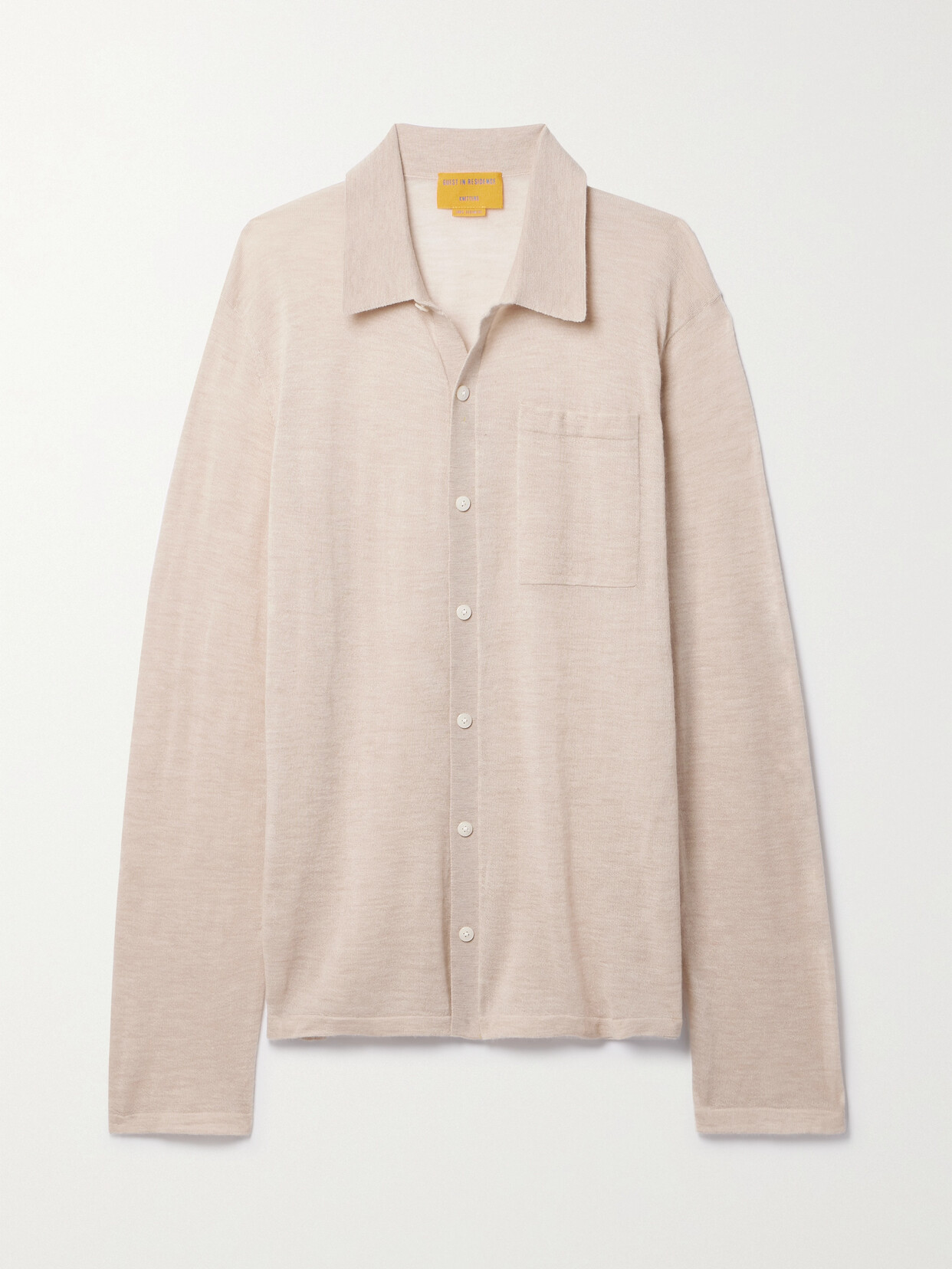 Guest In Residence - Showtime Cashmere Shirt - Neutrals