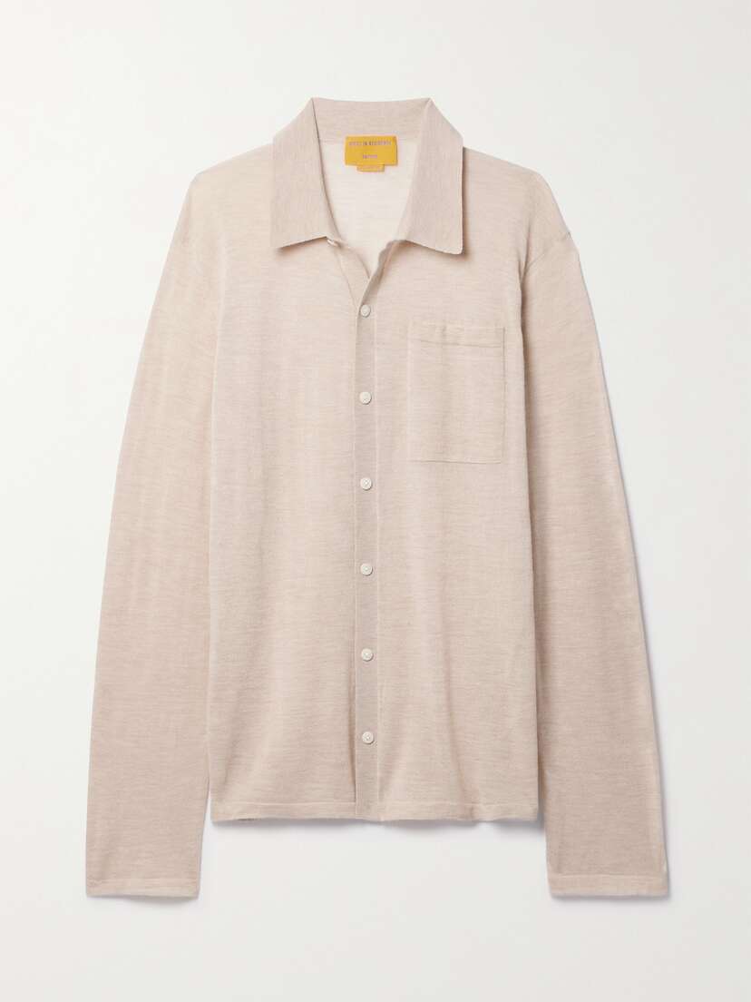 Guest In Residence Showtime Cashmere Shirt - x large
