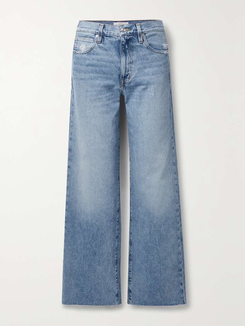SLVRLAKE Grace High-rise Wide-leg Jeans