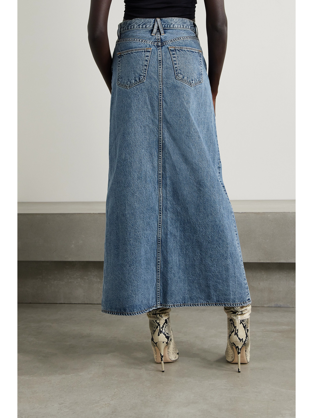 Dallas Organic Denim Maxi