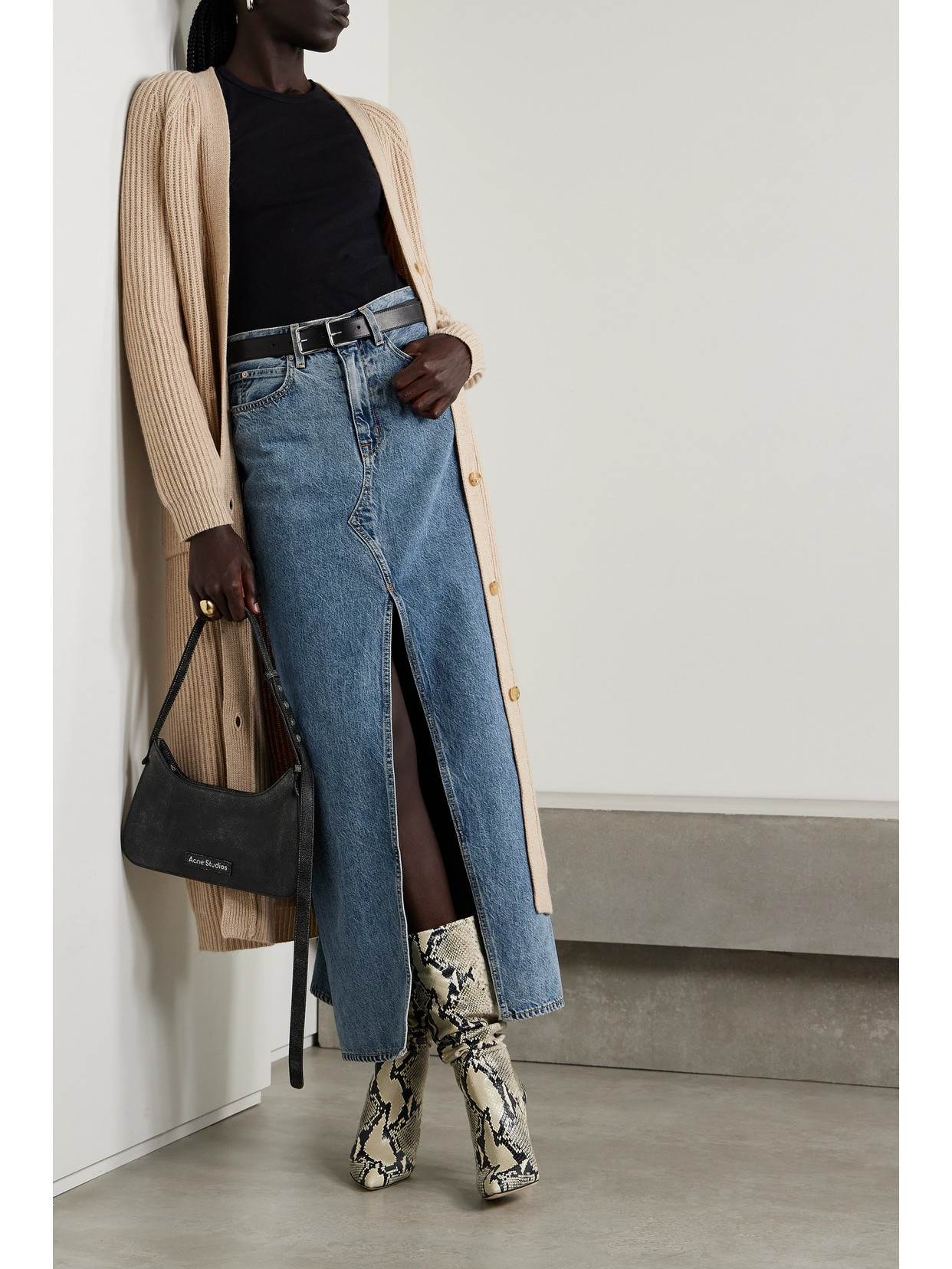 Dallas Organic Denim Maxi