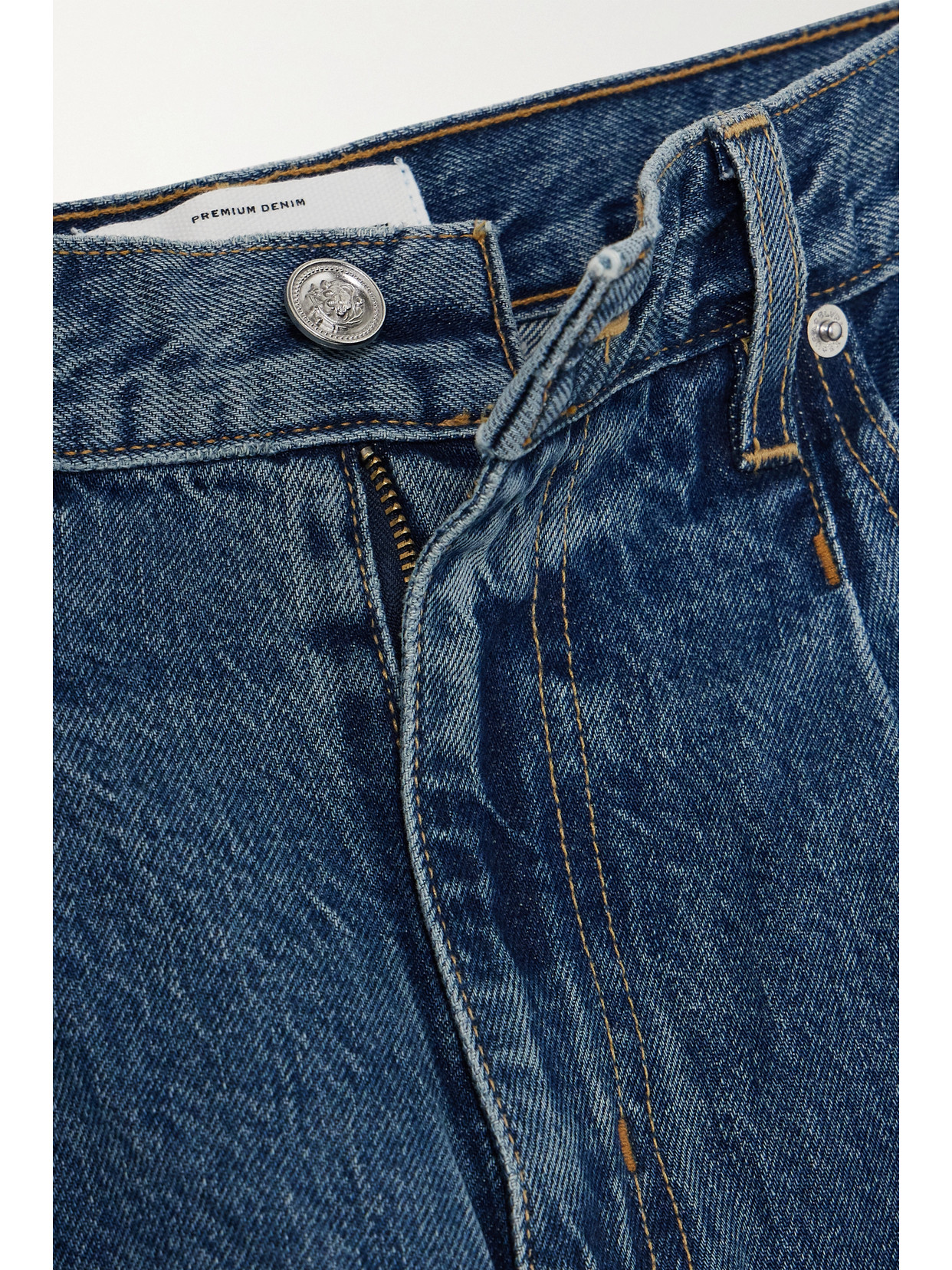 Slvrlake Abby Pleated High-rise Wide-leg Jeans In Blue