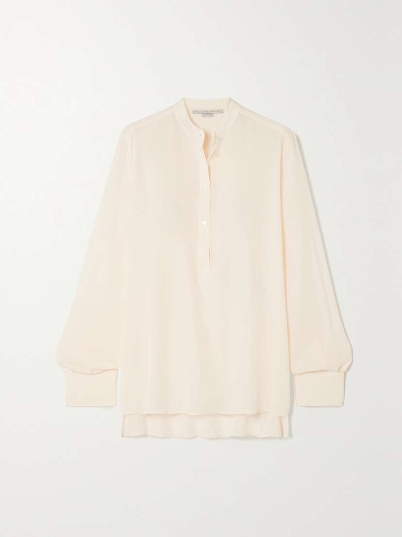 Stella McCartney Eva Silk Crepe De Chine Blouse