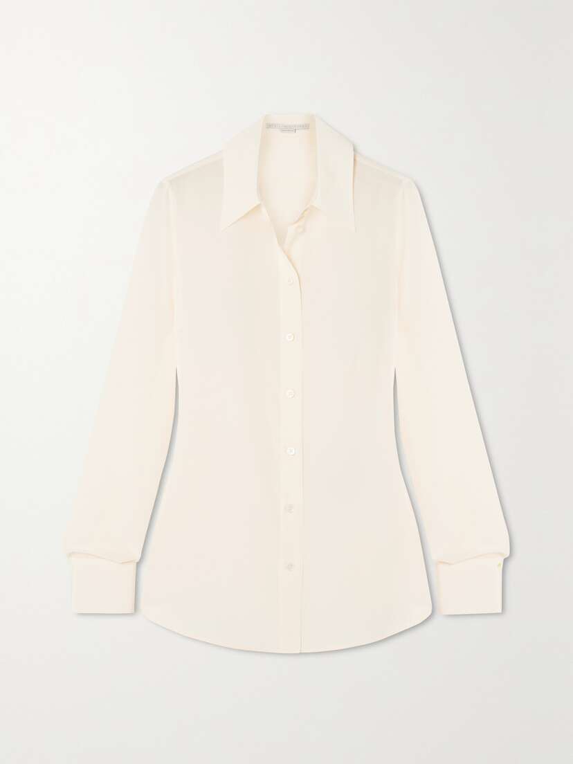 Stella McCartney Silk Crepe De Chine Shirt