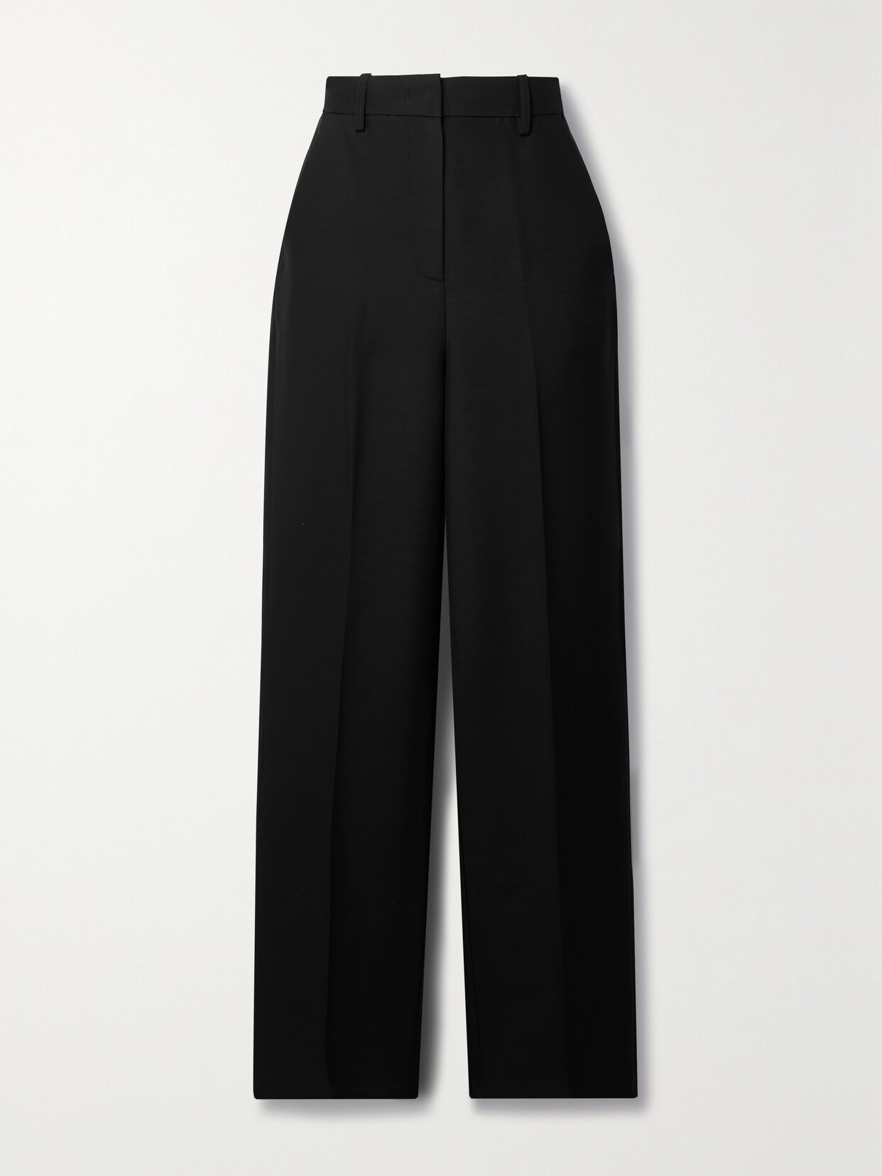 Co - Twill Straight-leg Pants - Black