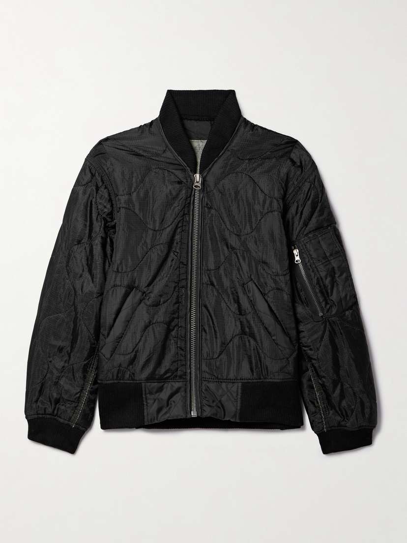 R13 Quilted Ripstop Bomber Jacket -  - One size