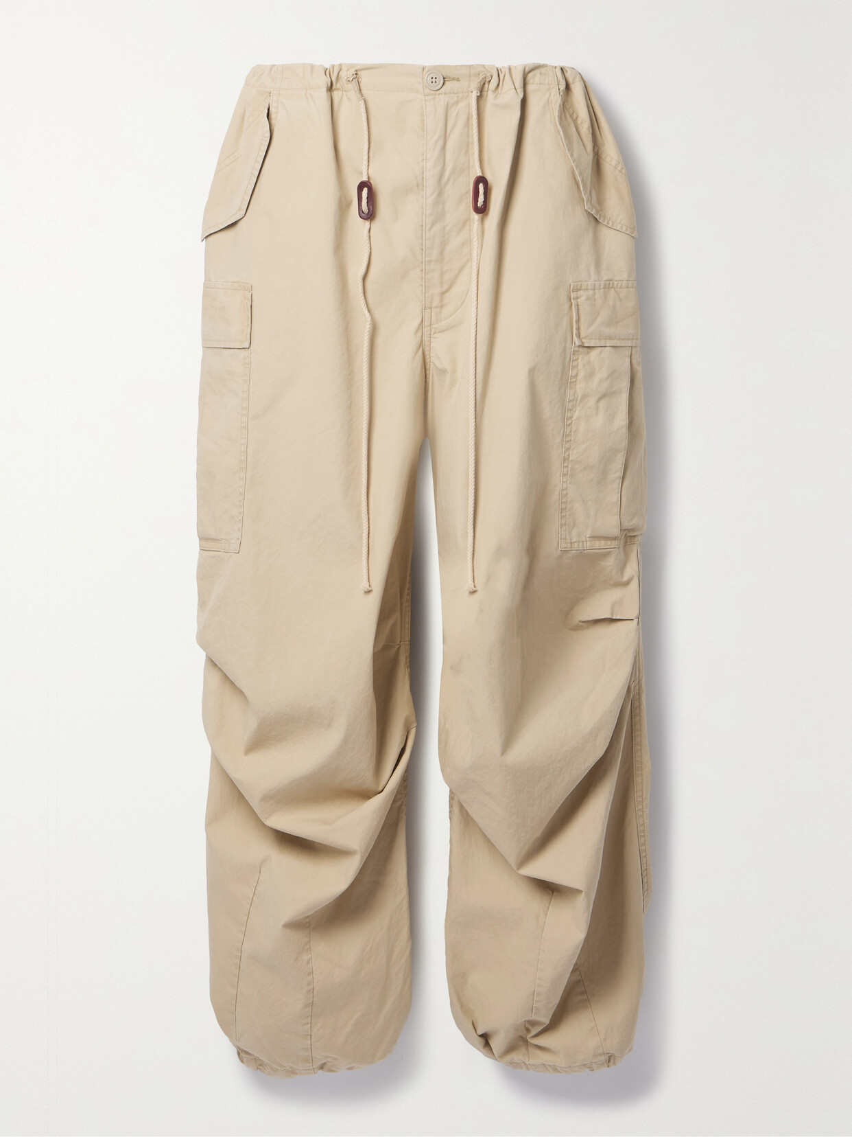 R13 - Organic Cotton Cargo Pants - Brown