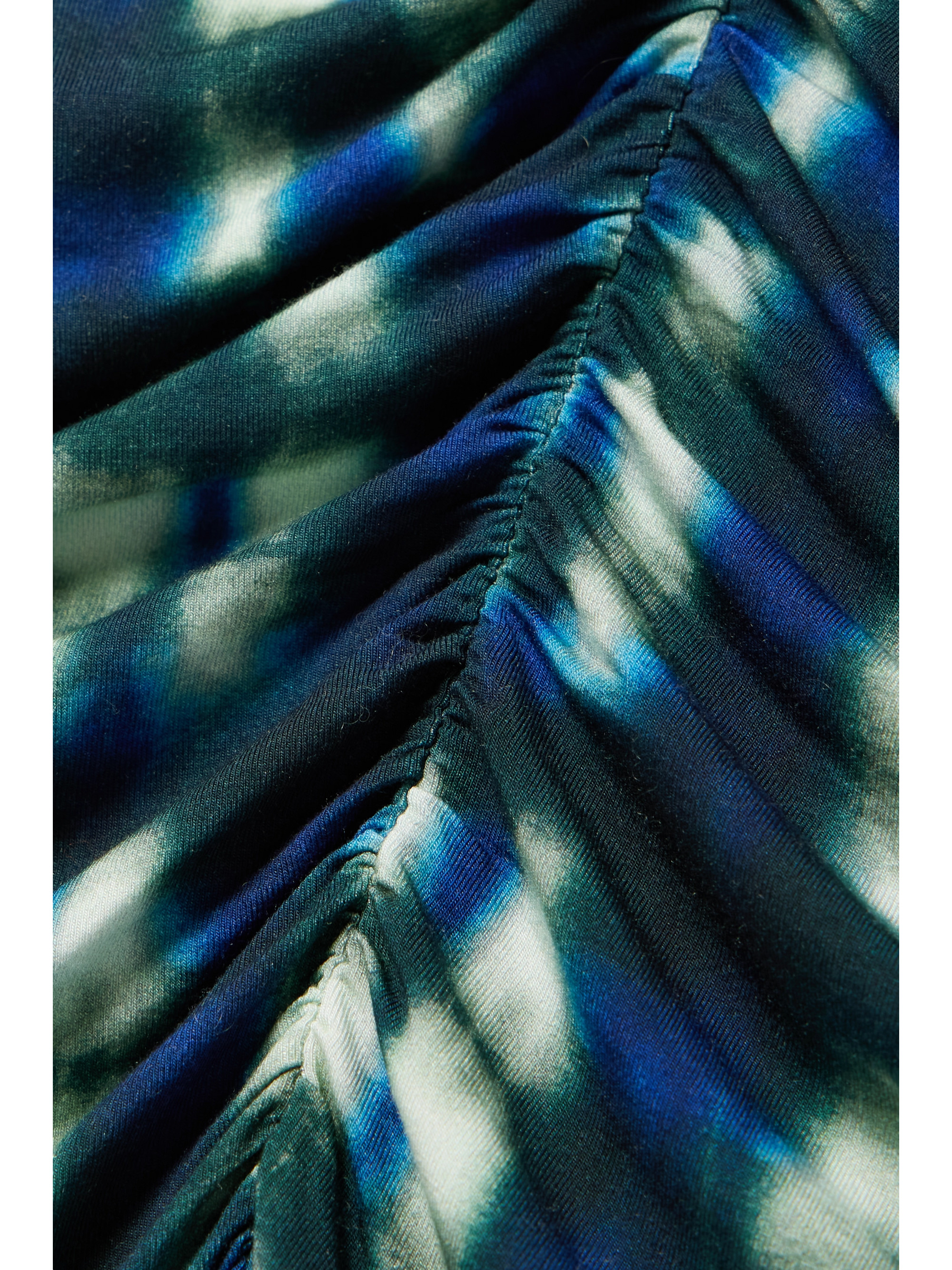 proenza schouler ruched tie-dye midi-dress Proenza Schouler Tie-dye midi Dress