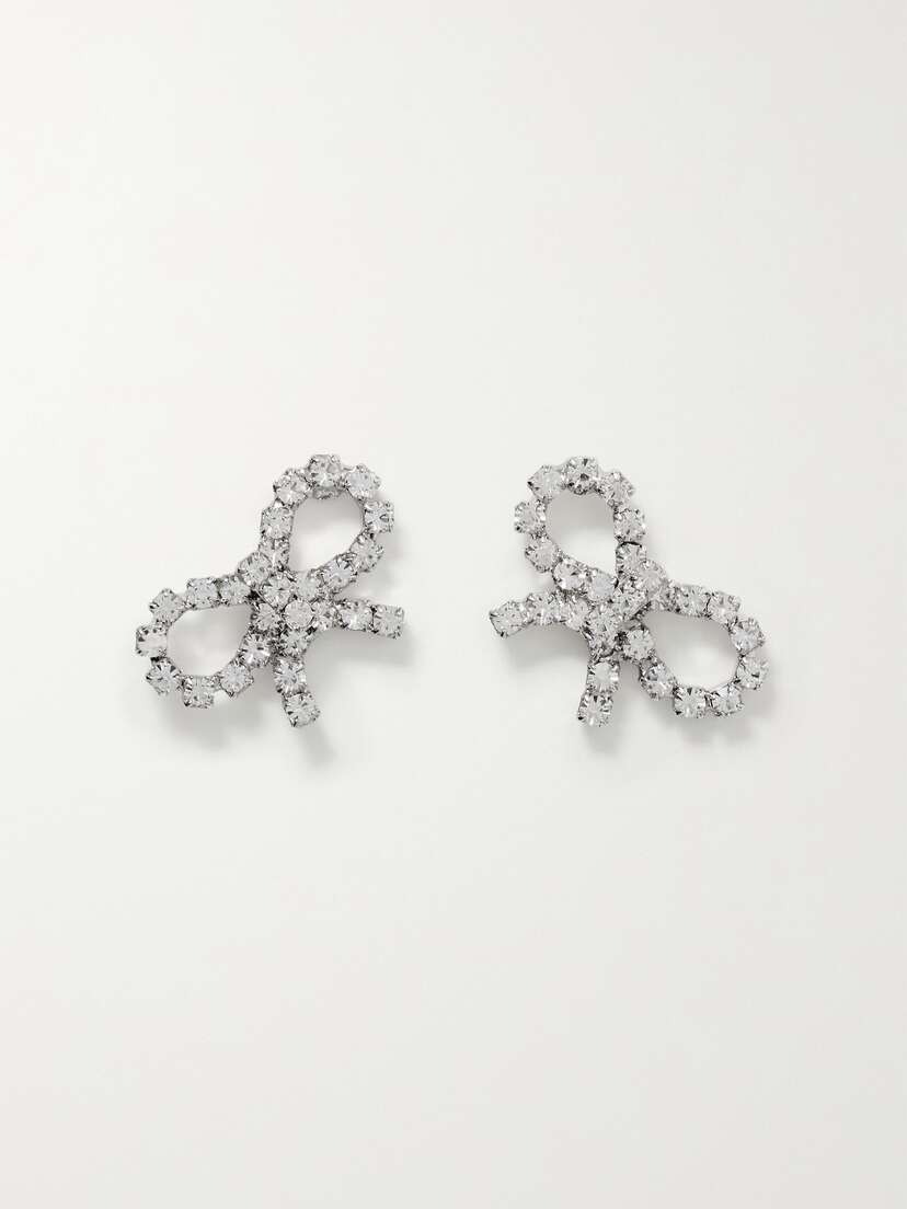 Jennifer Behr Romy -plated Crystal Earrings - One size