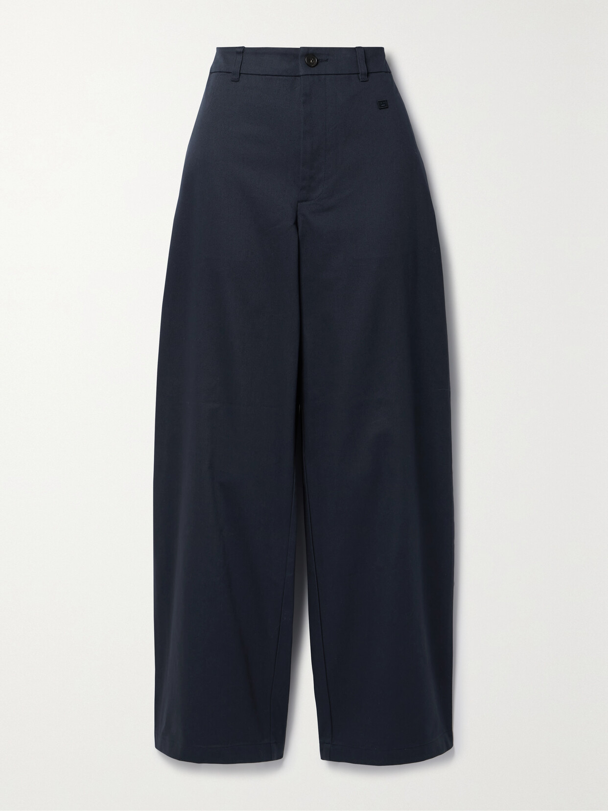 Acne Studios Cotton-drill Straight-leg Pants - Blue
