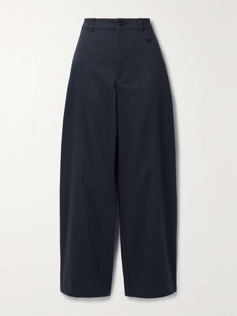 Acne Studios Cotton-drill Straight-leg Pants