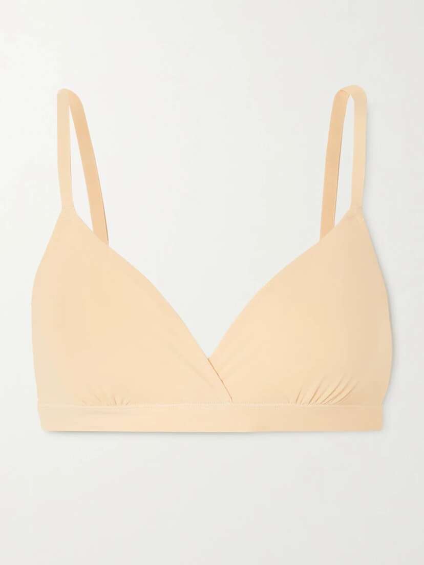 Skims Fits Everybody Crossover Bralette - Sand