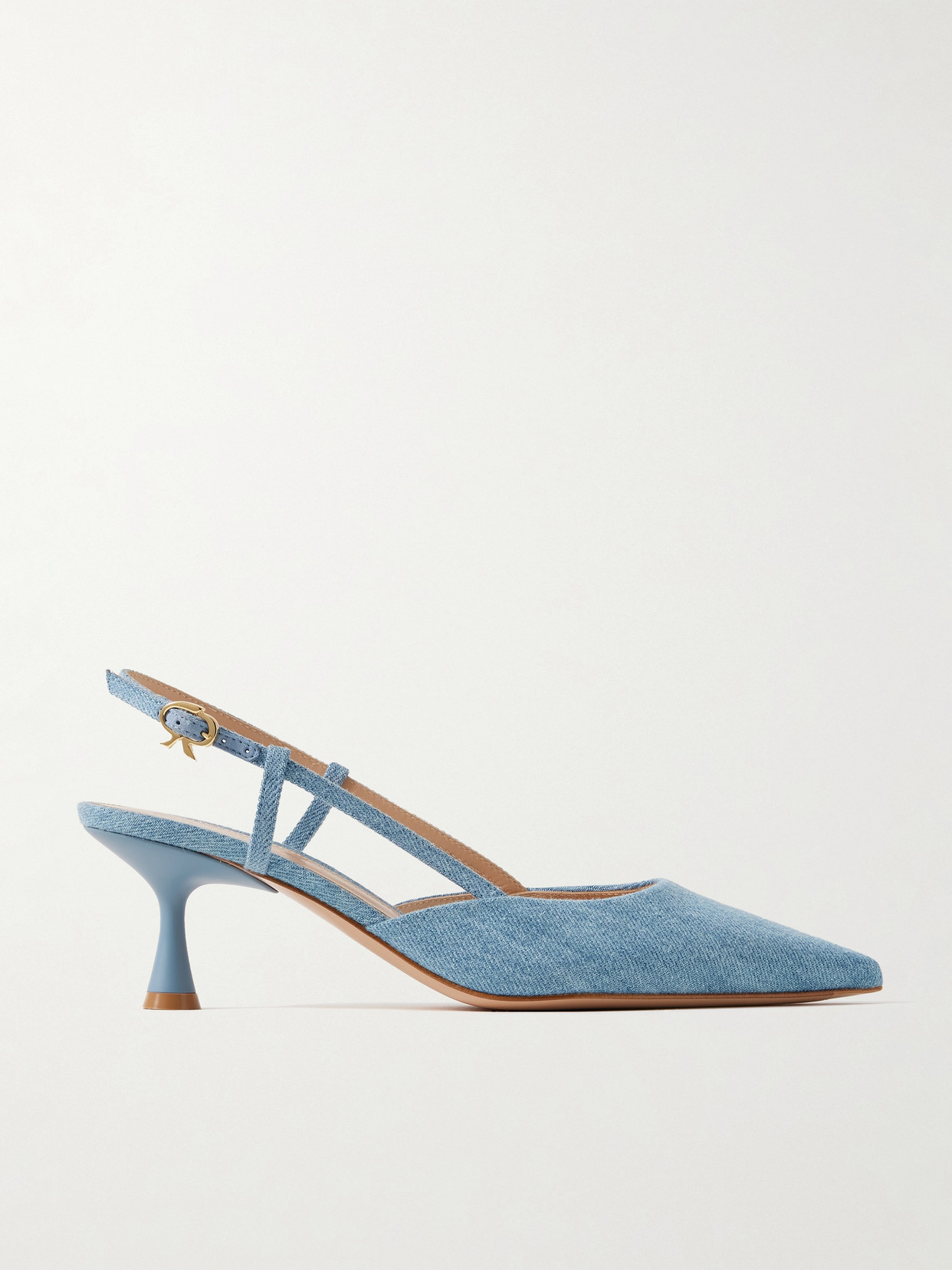 Gianvito Rossi Ascent 55 Pumps In Stonewash