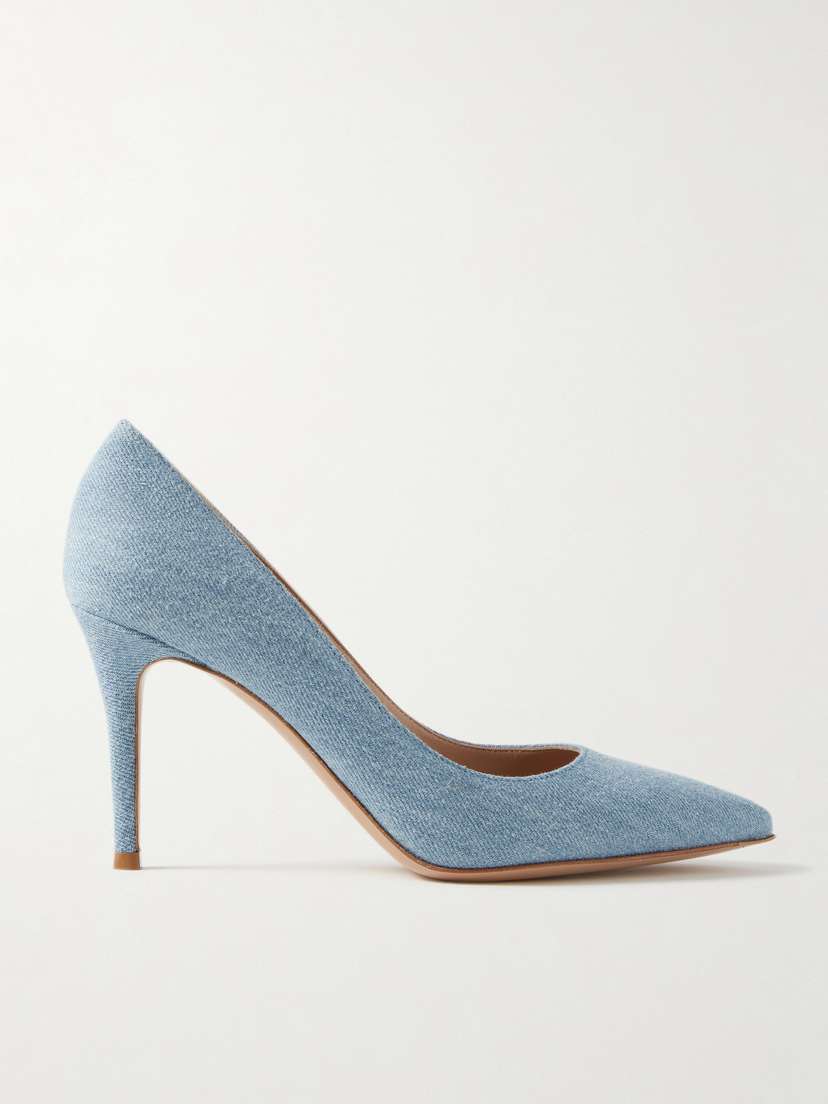 Gianvito Rossi Gianvito 85 Denim Pumps