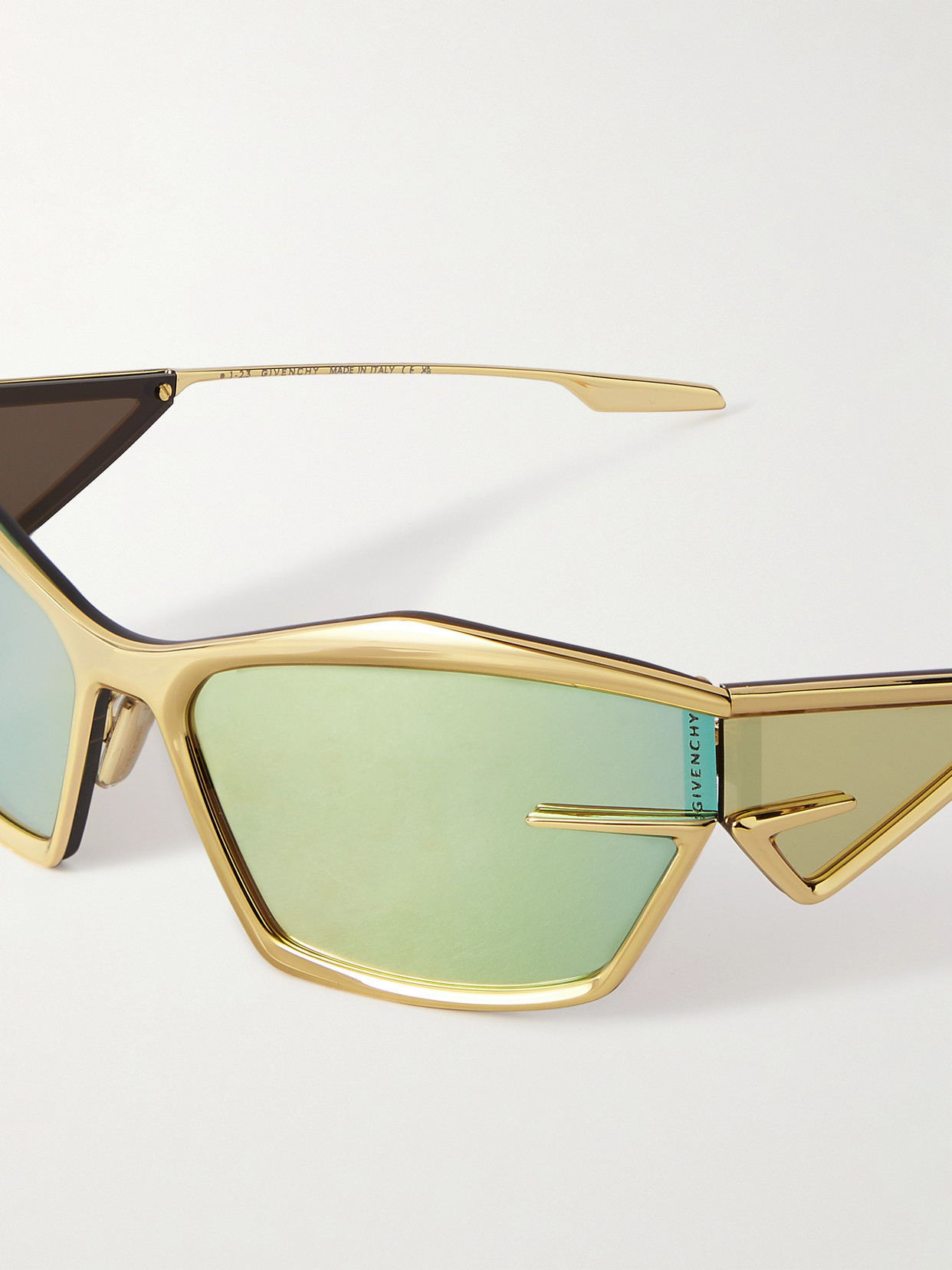 Givenchy Cat-eye Gold-tone Sunglasses In Gold