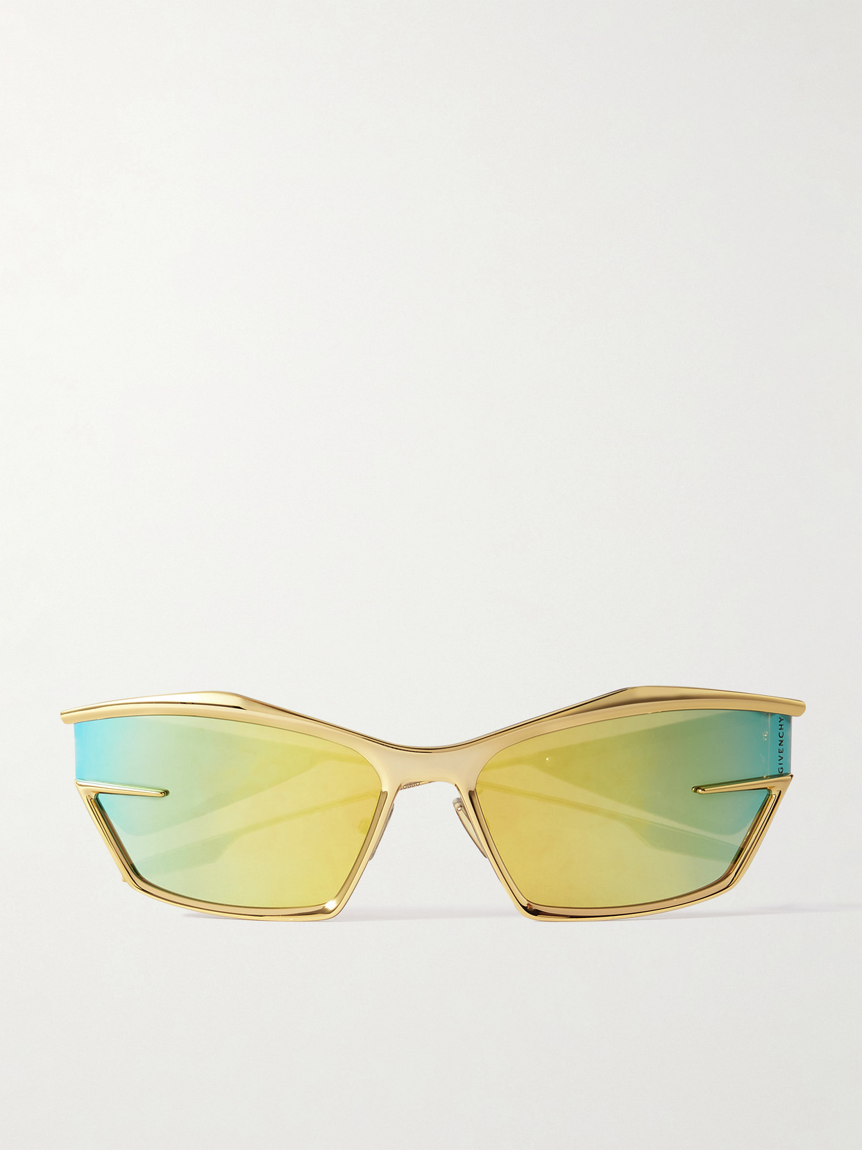 Givenchy - Cat-eye Gold-tone Sunglasses - One size