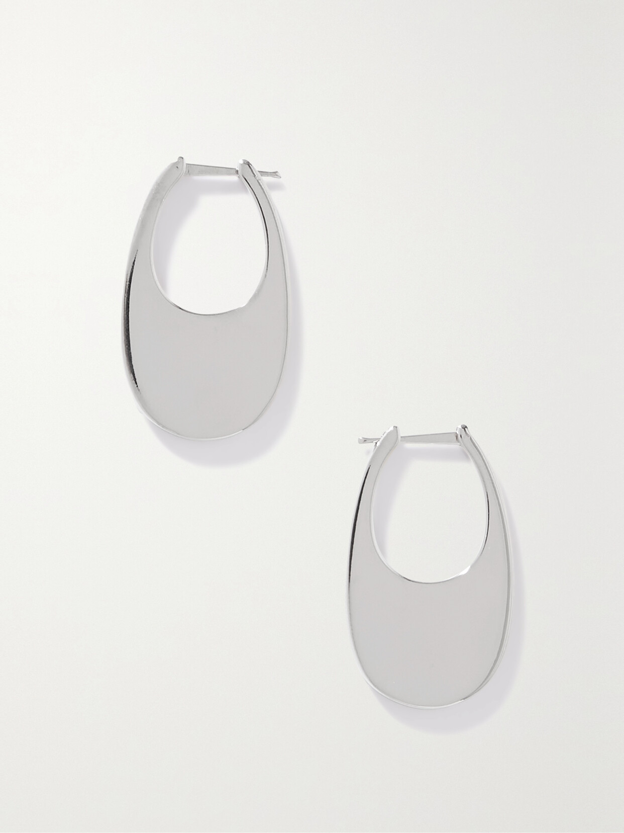 Coperni - Swipe Silver-tone Earrings - One size