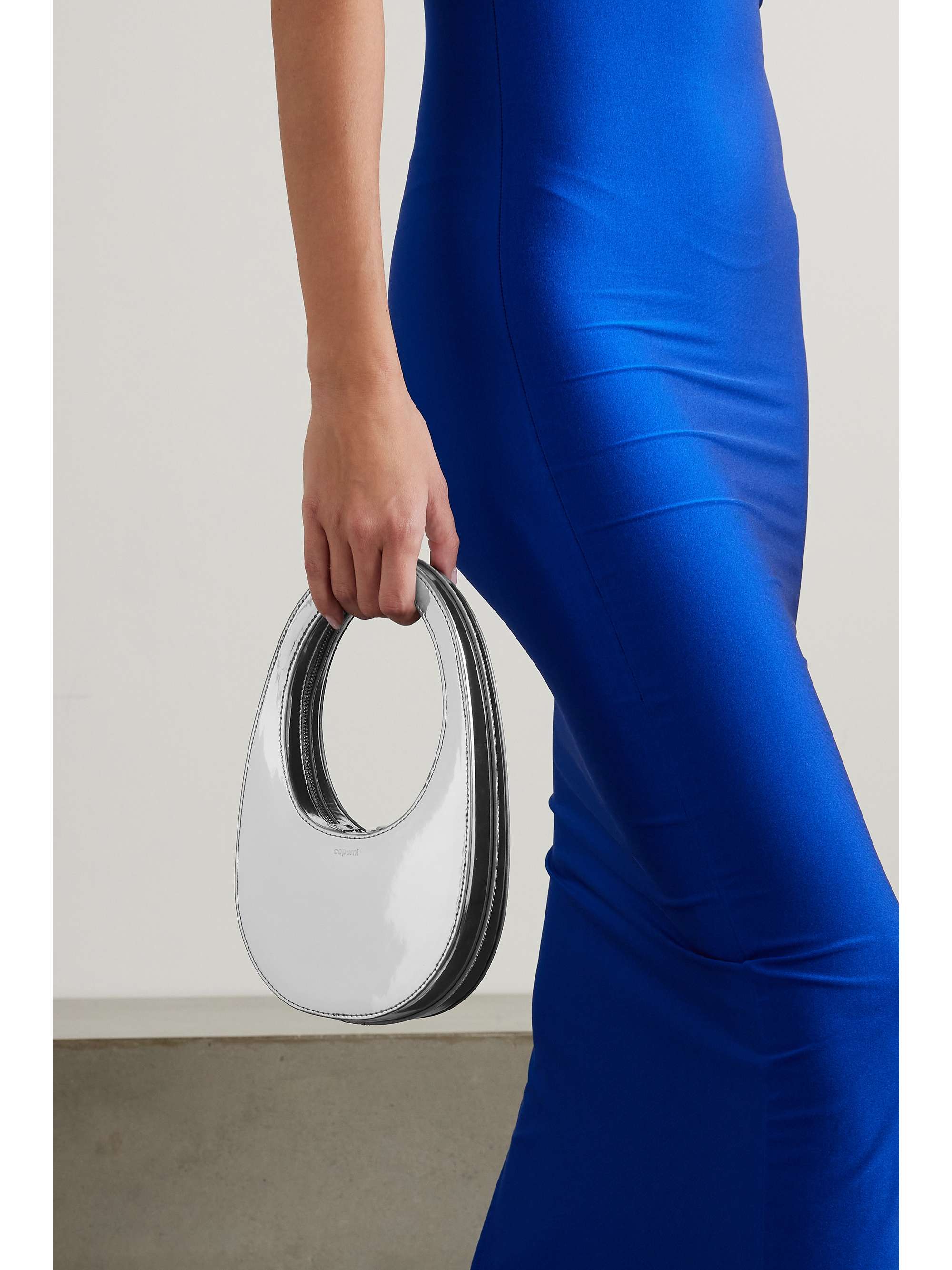 COPERNI Swipe mini metallic leather tote NET A PORTER