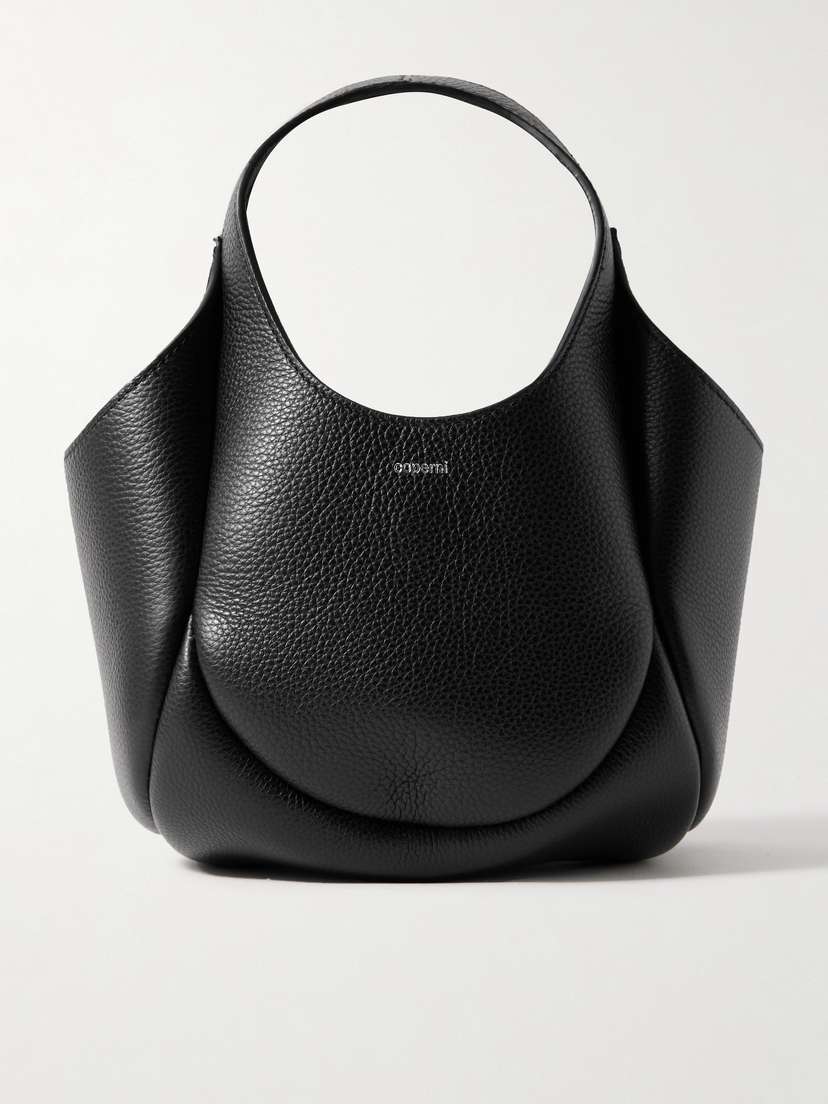 Coperni Swipe Mini Textured-leather Bucket Bag