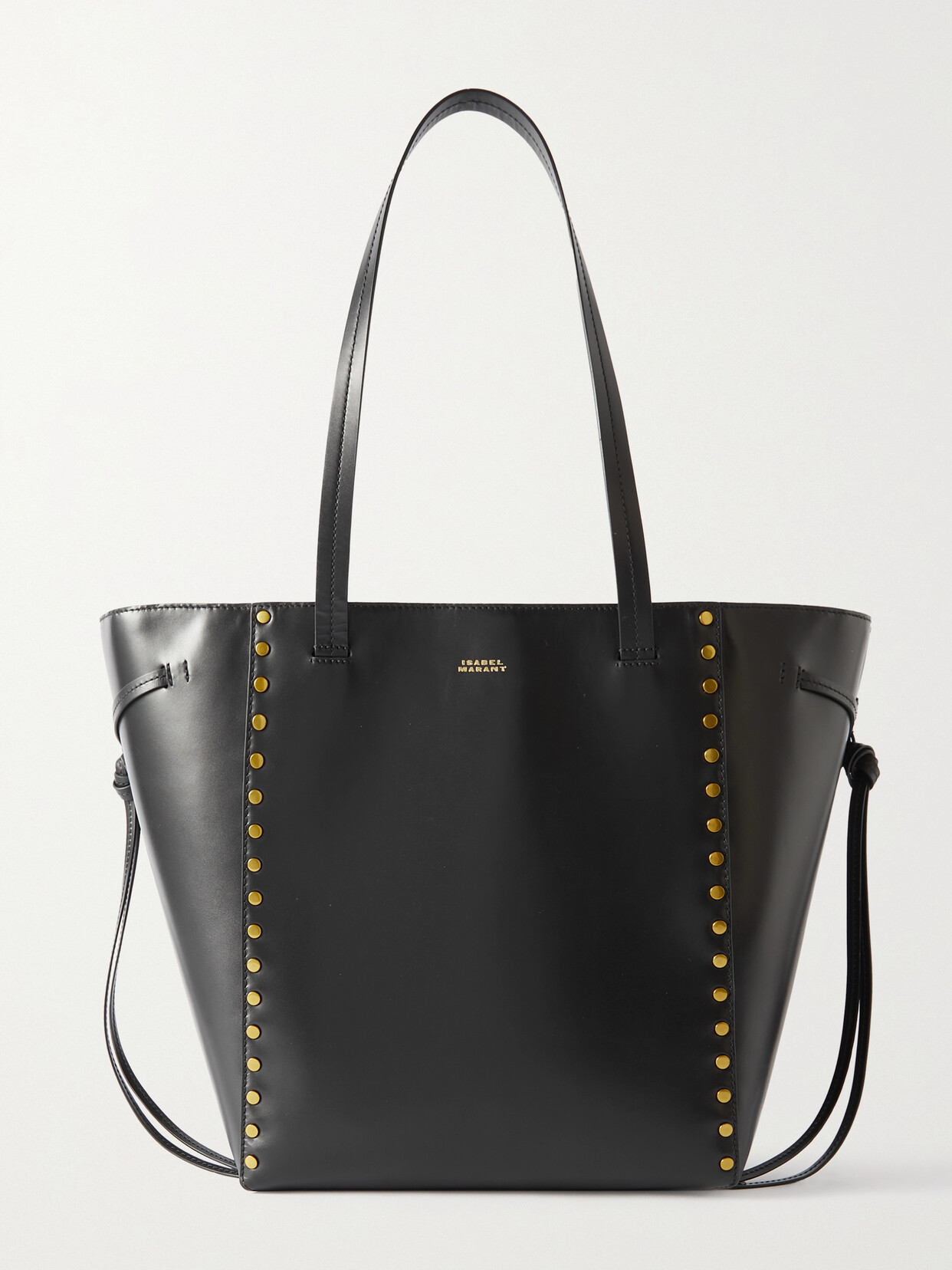 Isabel Marant - Oskan Studded Leather Tote - Black