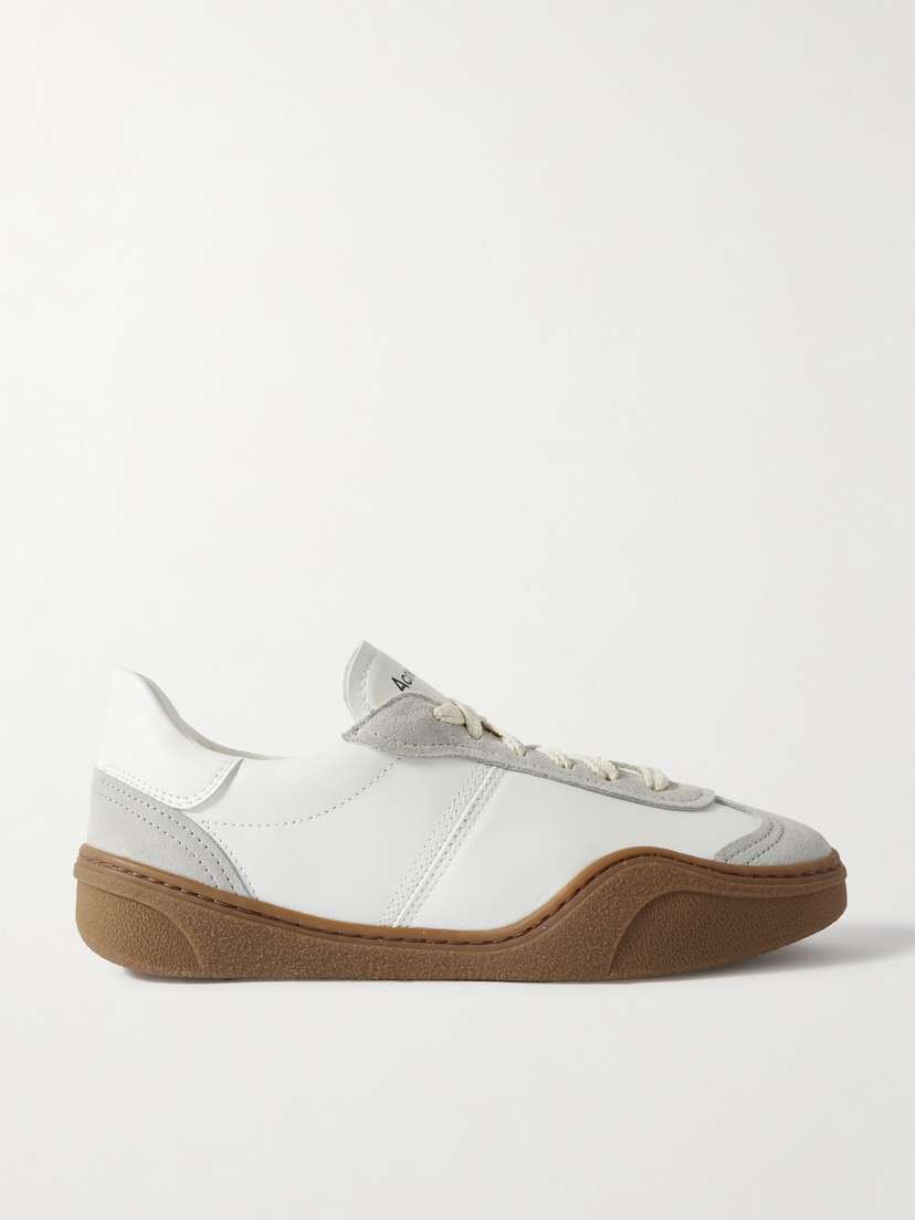 Acne Studios Leather And Suede Sneakers