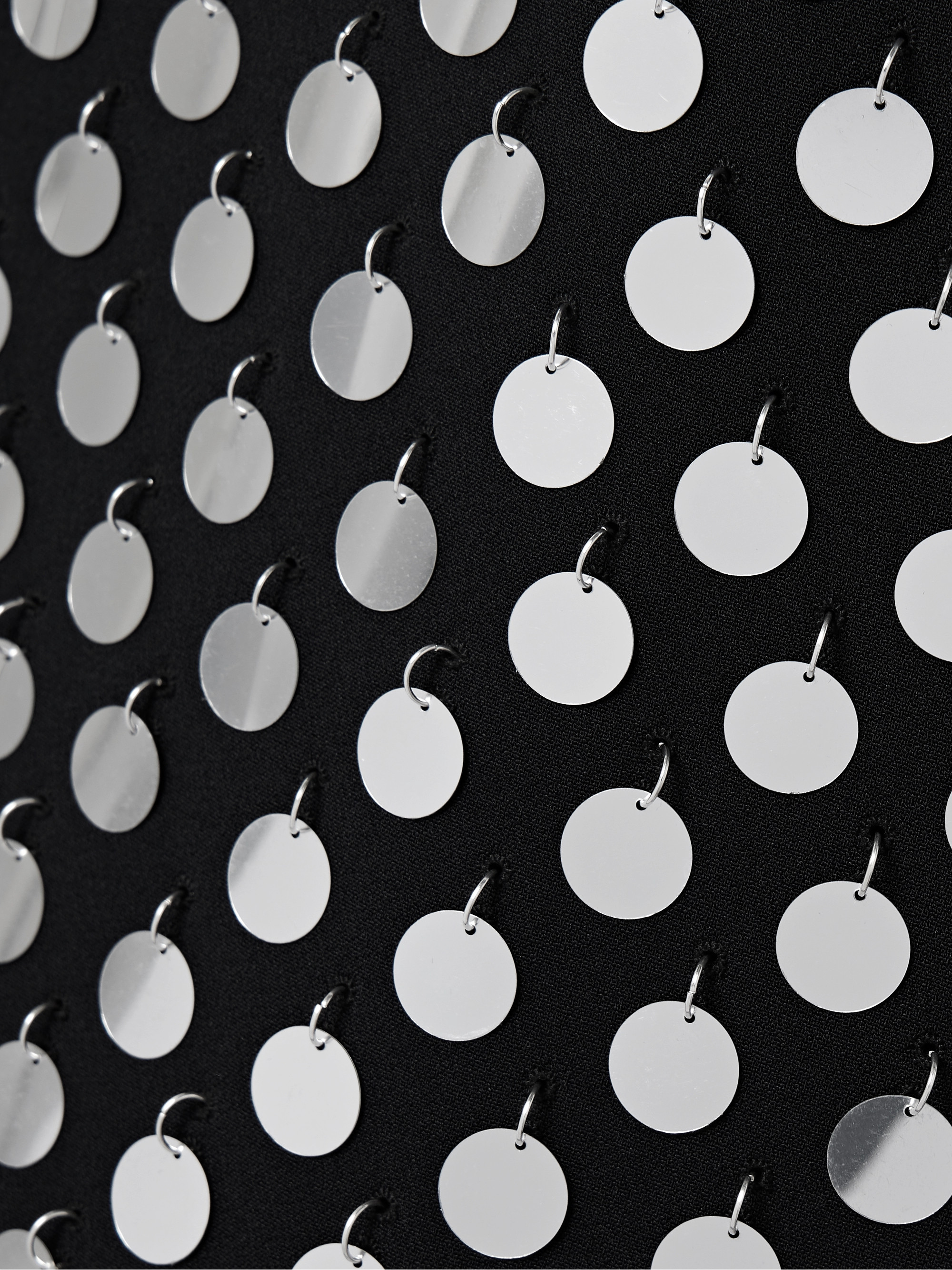 David Koma Cutout paillette-embellished cady mini dress