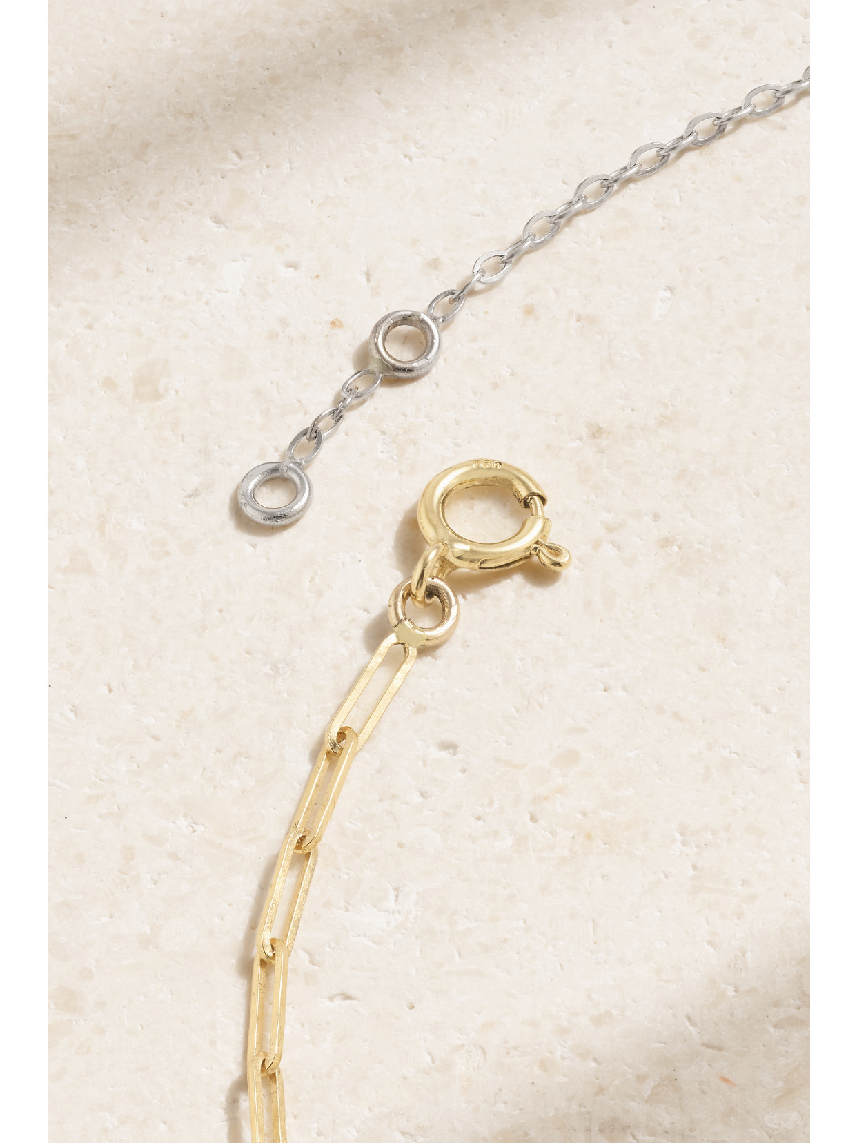 Yvonne Léon 18-karat White And Yellow Gold Bracelet In Gold