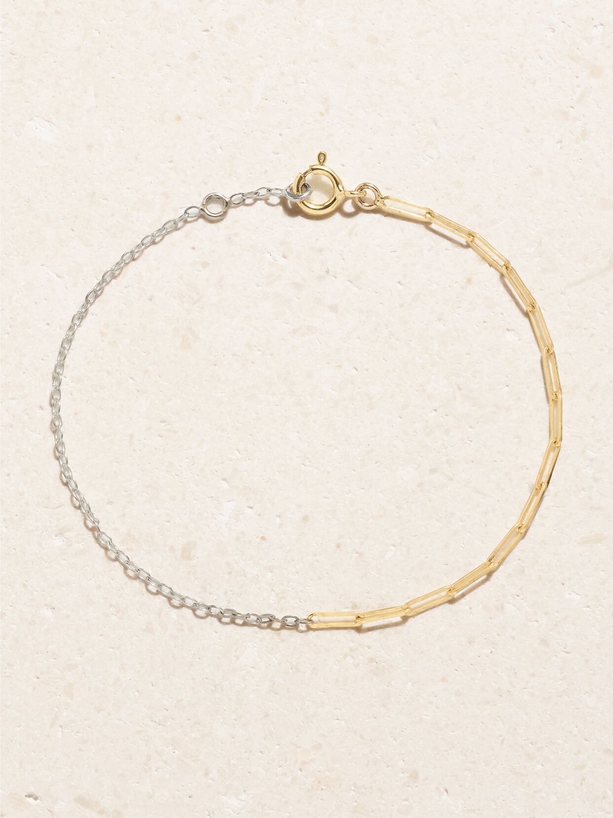 Yvonne Léon 18-karat White And Yellow Gold Bracelet