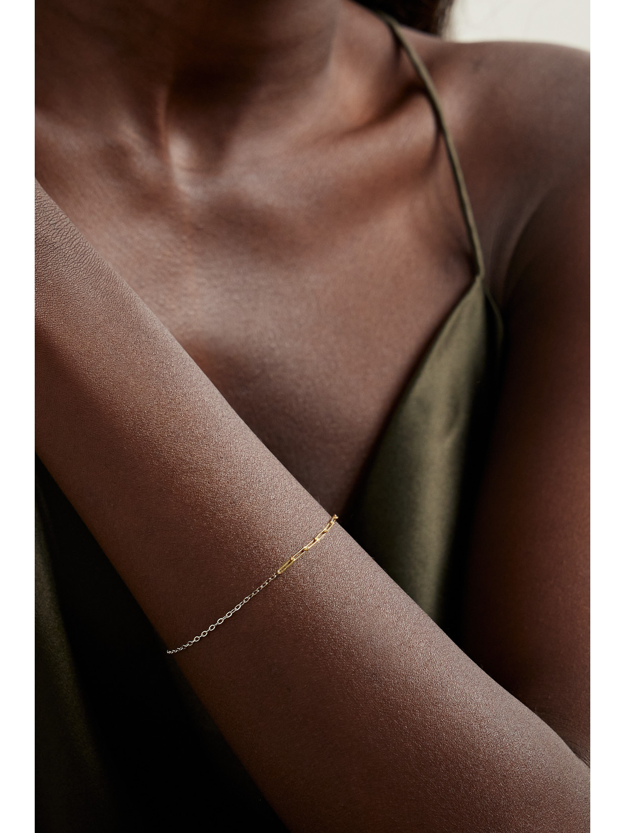 Yvonne Léon 18-karat White And Yellow Gold Bracelet In Gold