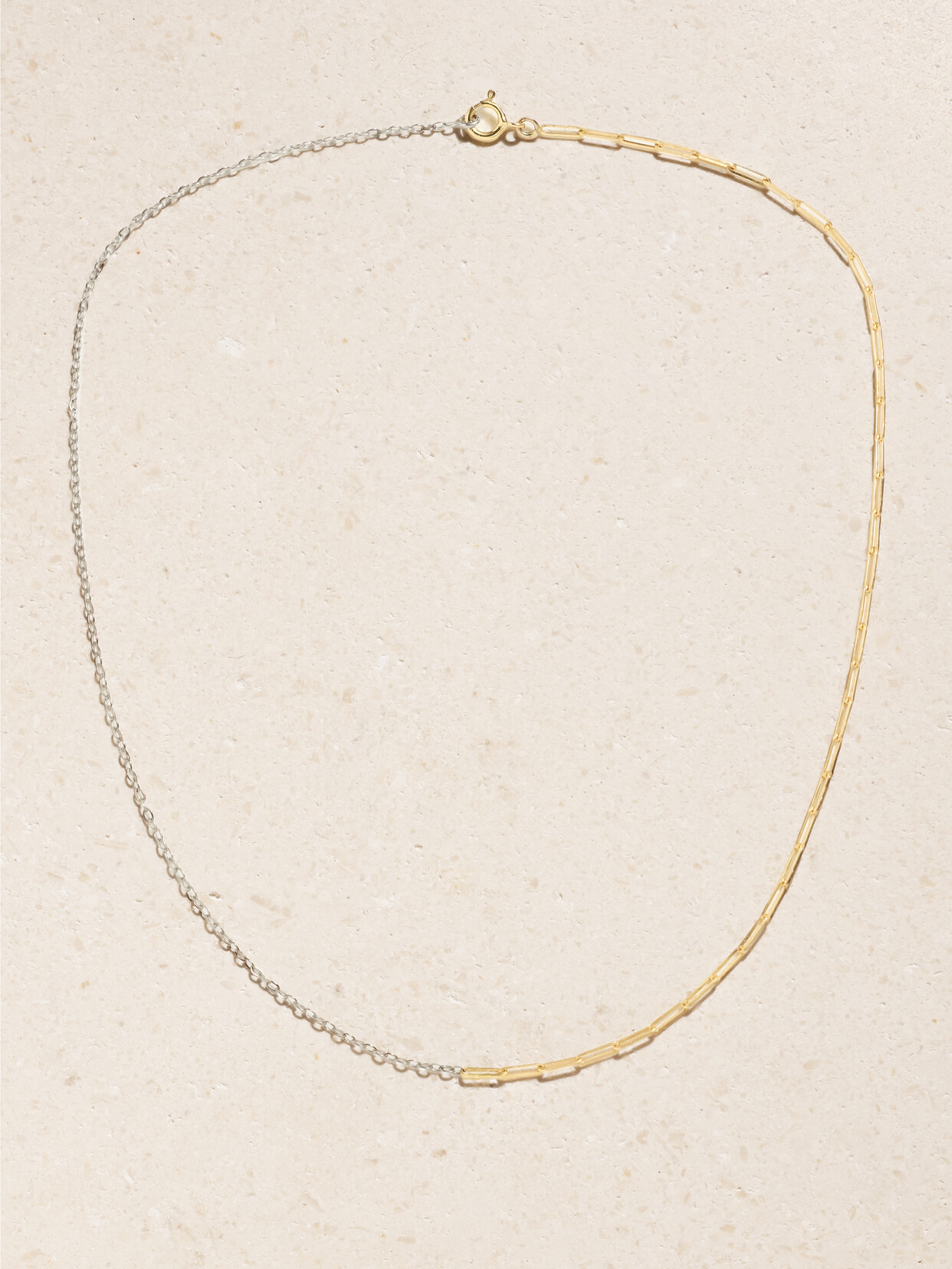 Yvonne Léon 18-karat White And Yellow Gold Necklace