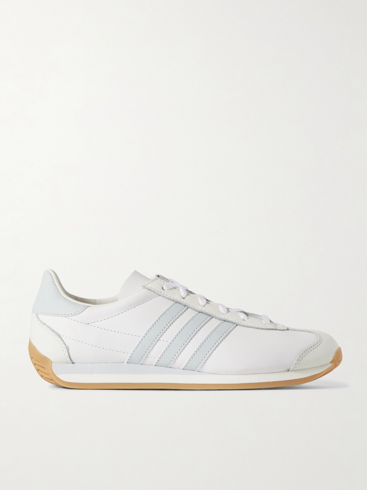 Shop Adidas Originals Country Og Leather Sneakers In White