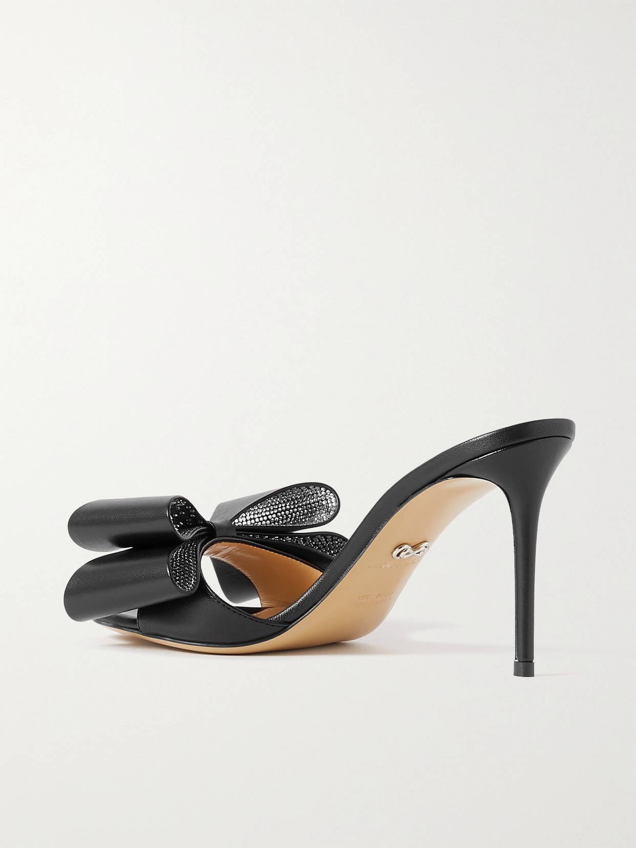 Le Cadeau Crystal-Embellished Mules