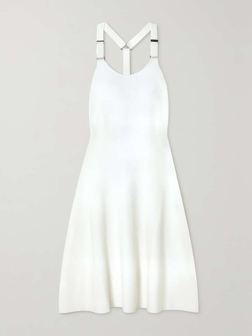 Ralph Lauren Collection Embellished Stretch-knit Mini Dress - x large