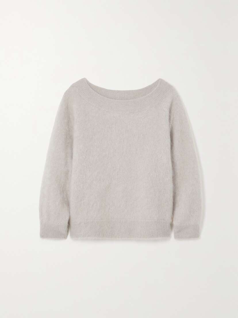 Lisa Yang Kamila Brushed-cashmere Sweater