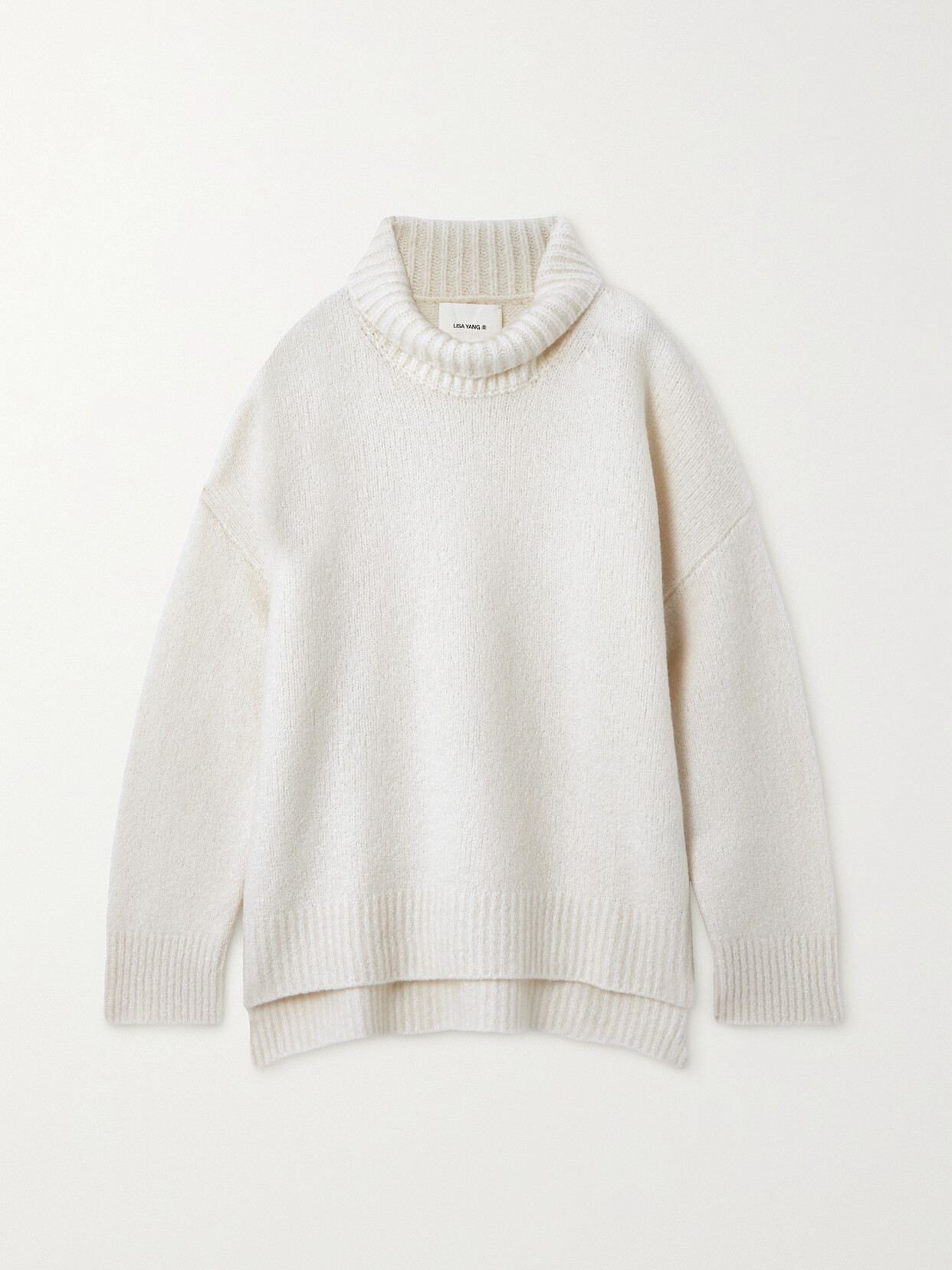 LISA YANG - Elwinn Cashmere Turtleneck Sweater - Cream