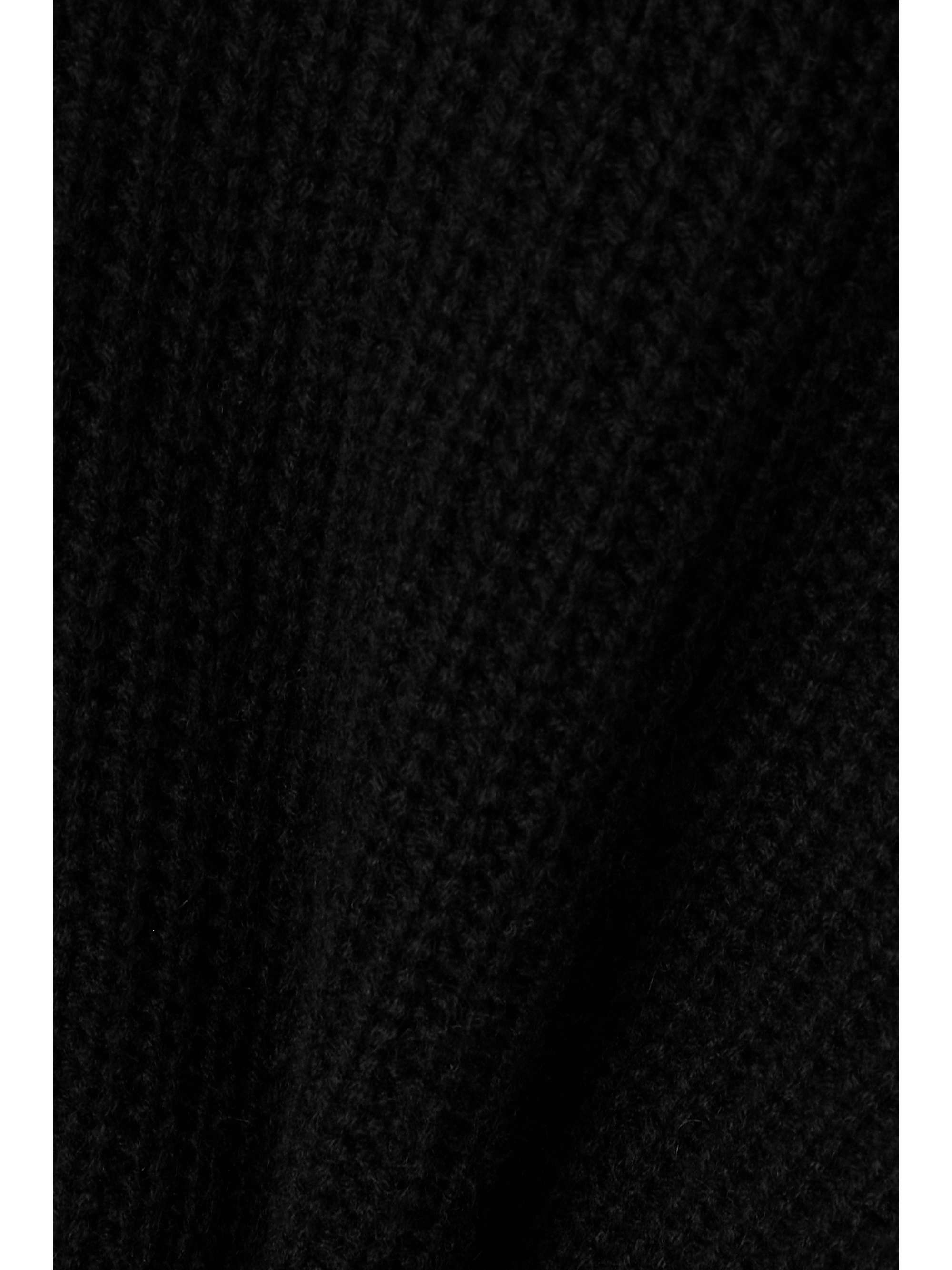 LISA YANG Leora cold-shoulder ribbed cashmere sweater