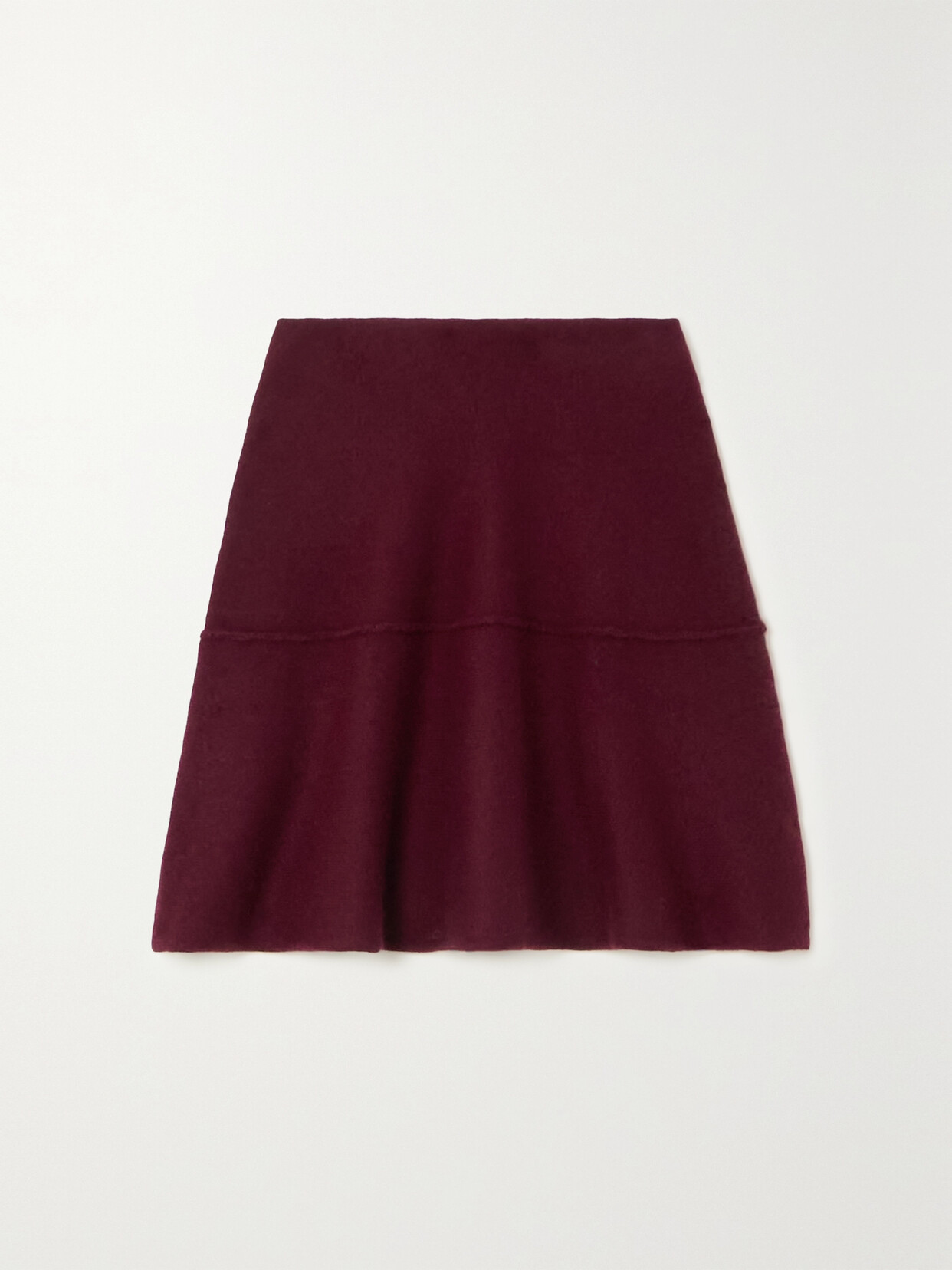 Lisa Yang Cashmere Mini Skirt In Red