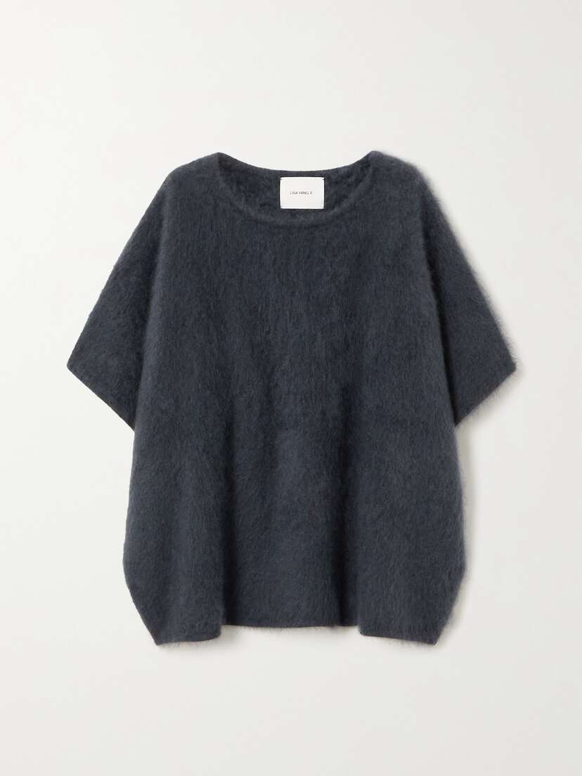 Lisa Yang Fie Brushed-cashmere Top