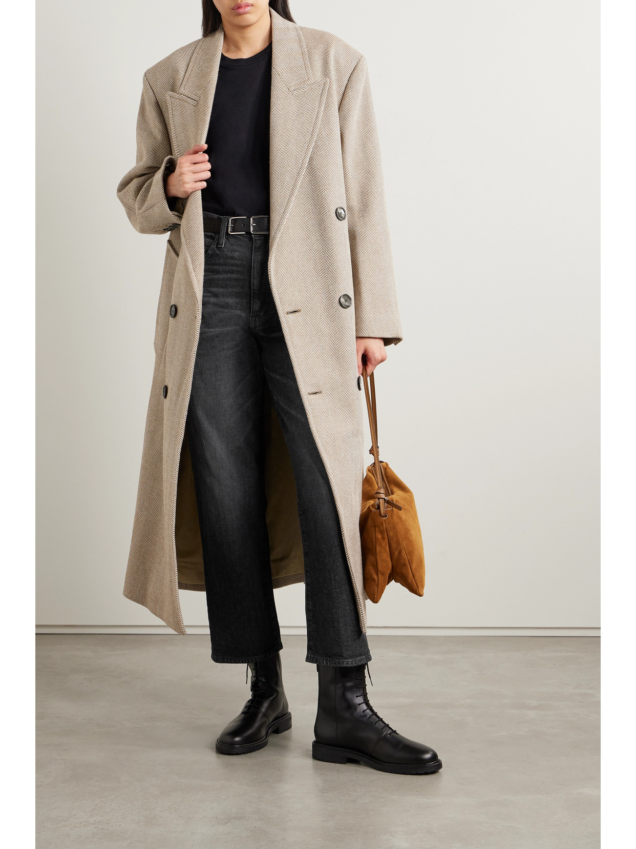 SLVRLAKE + NET SUSTAIN LONDON CROPPED HIGH-RISE STRAIGHT-LEG ORGANIC JEANS