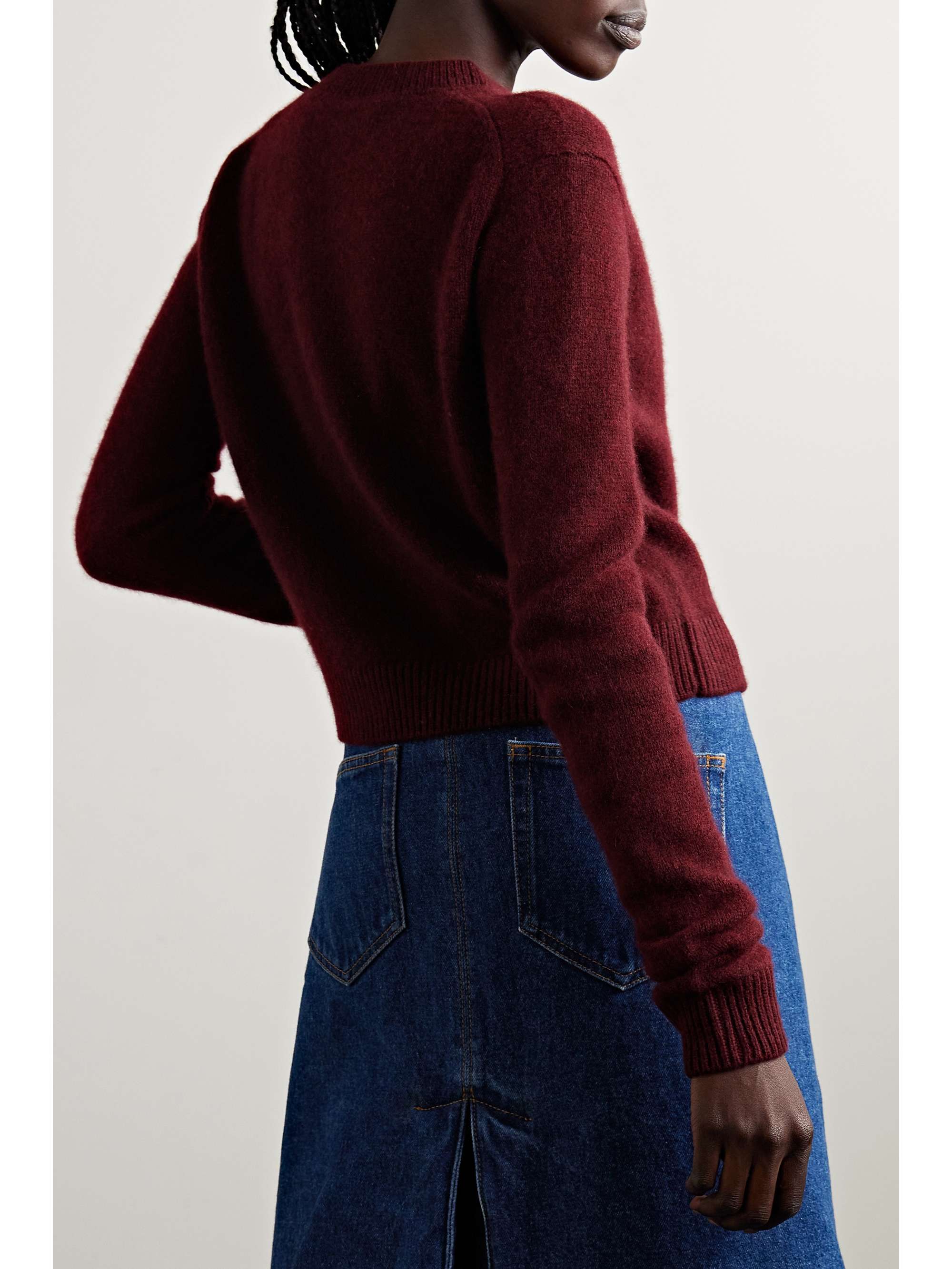 THE ELDER STATESMAN Cashmere sweater | NET-A-PORTER