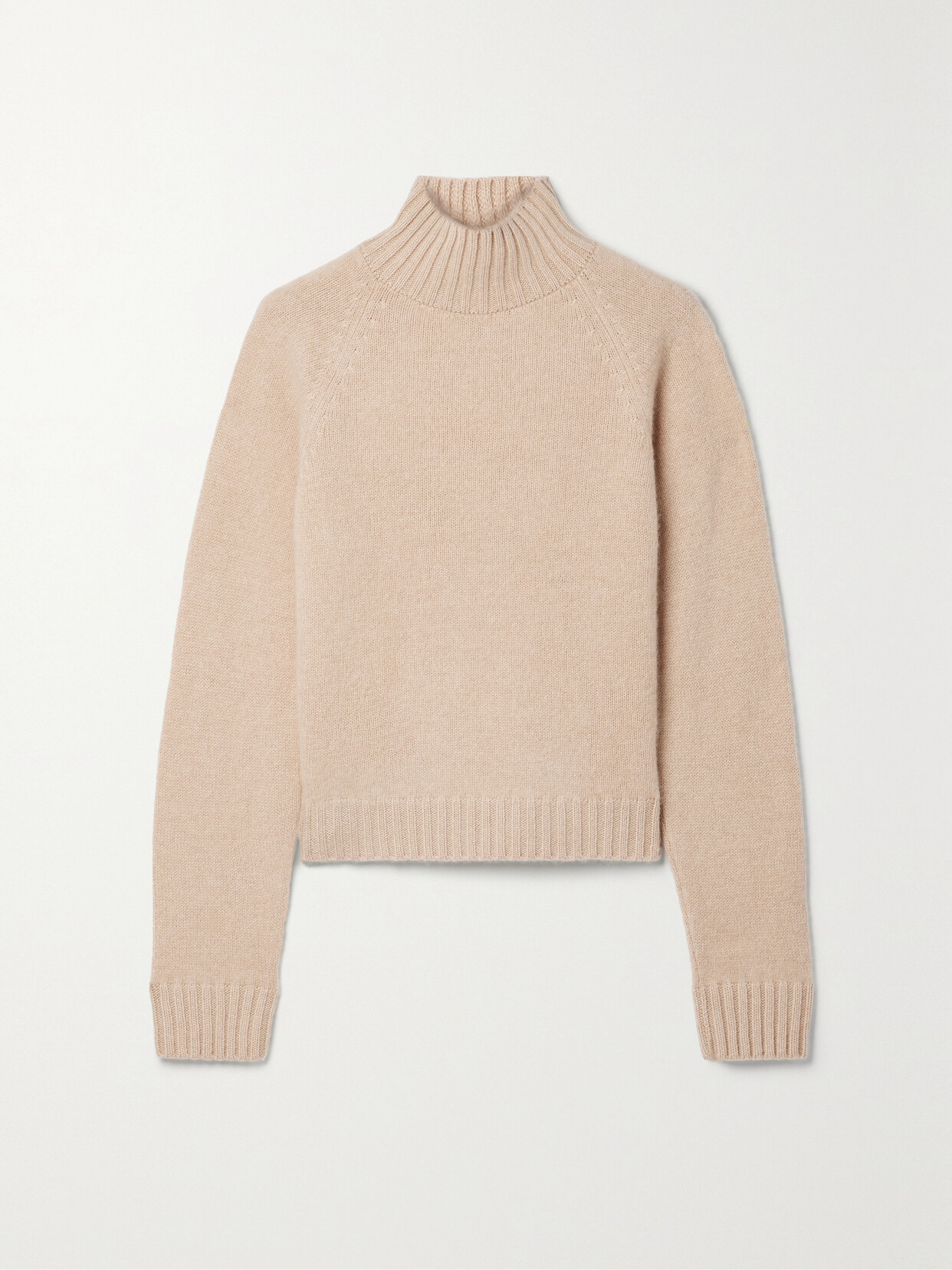 The Elder Statesman - Cashmere Turtleneck Sweater - Neutrals