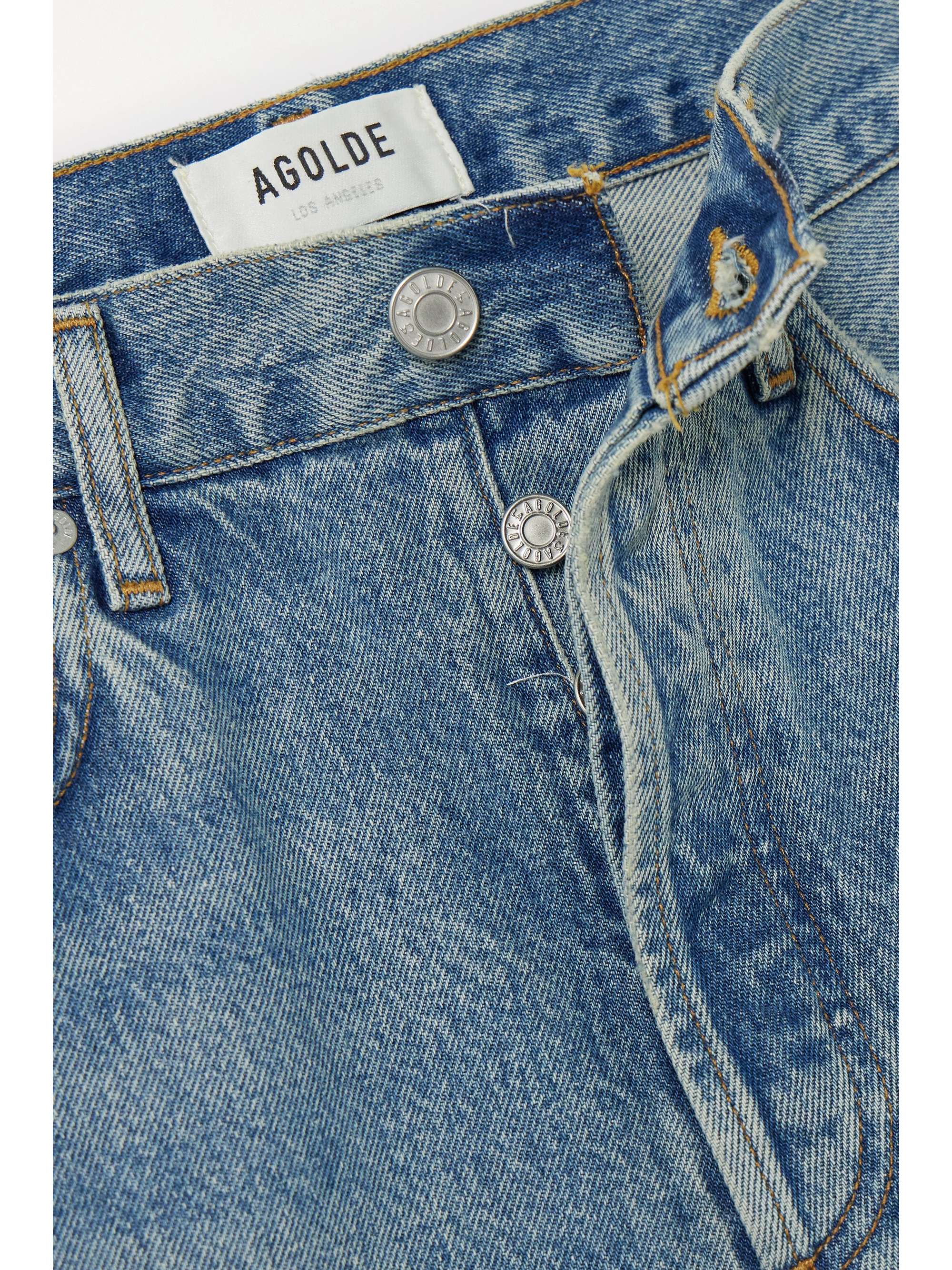 AGOLDE + NET SUSTAIN '90s Pinch Waist high-rise straight-leg organic jeans