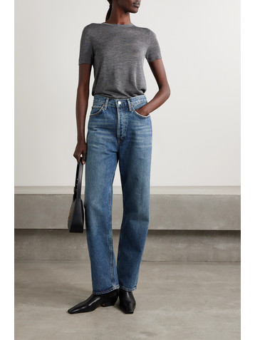 Agolde '90s mid-rise straight-leg organic jeans