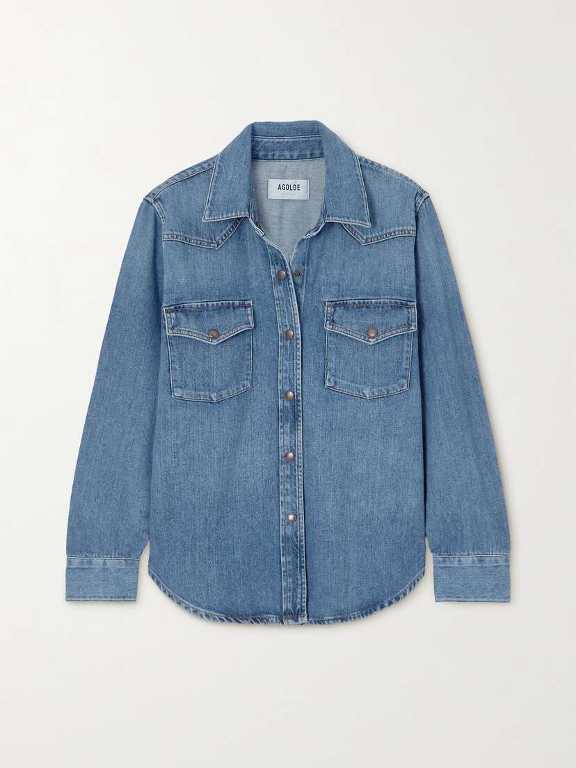 AGOLDE Glinda Denim Shirt - x large
