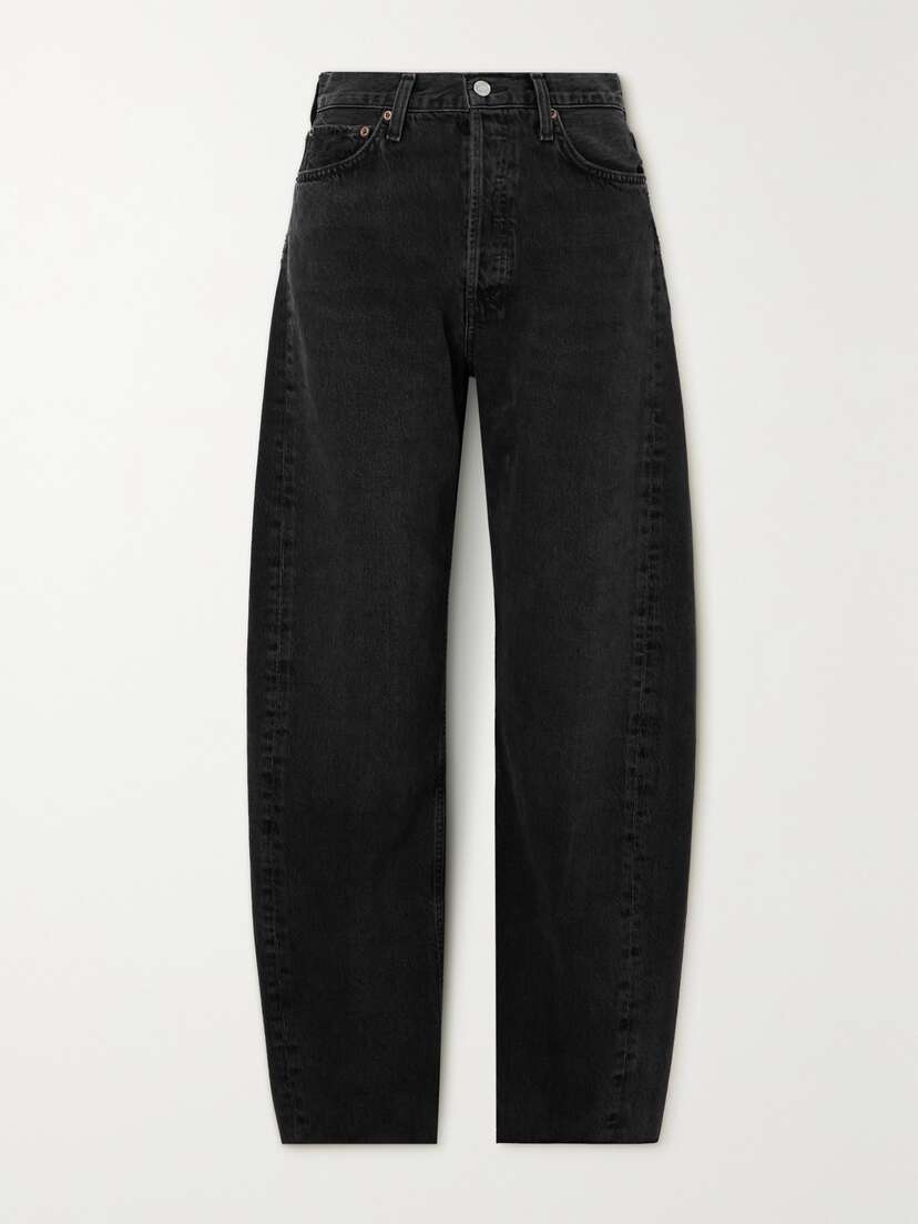AGOLDE Luna High-rise Tapered Organic Jeans