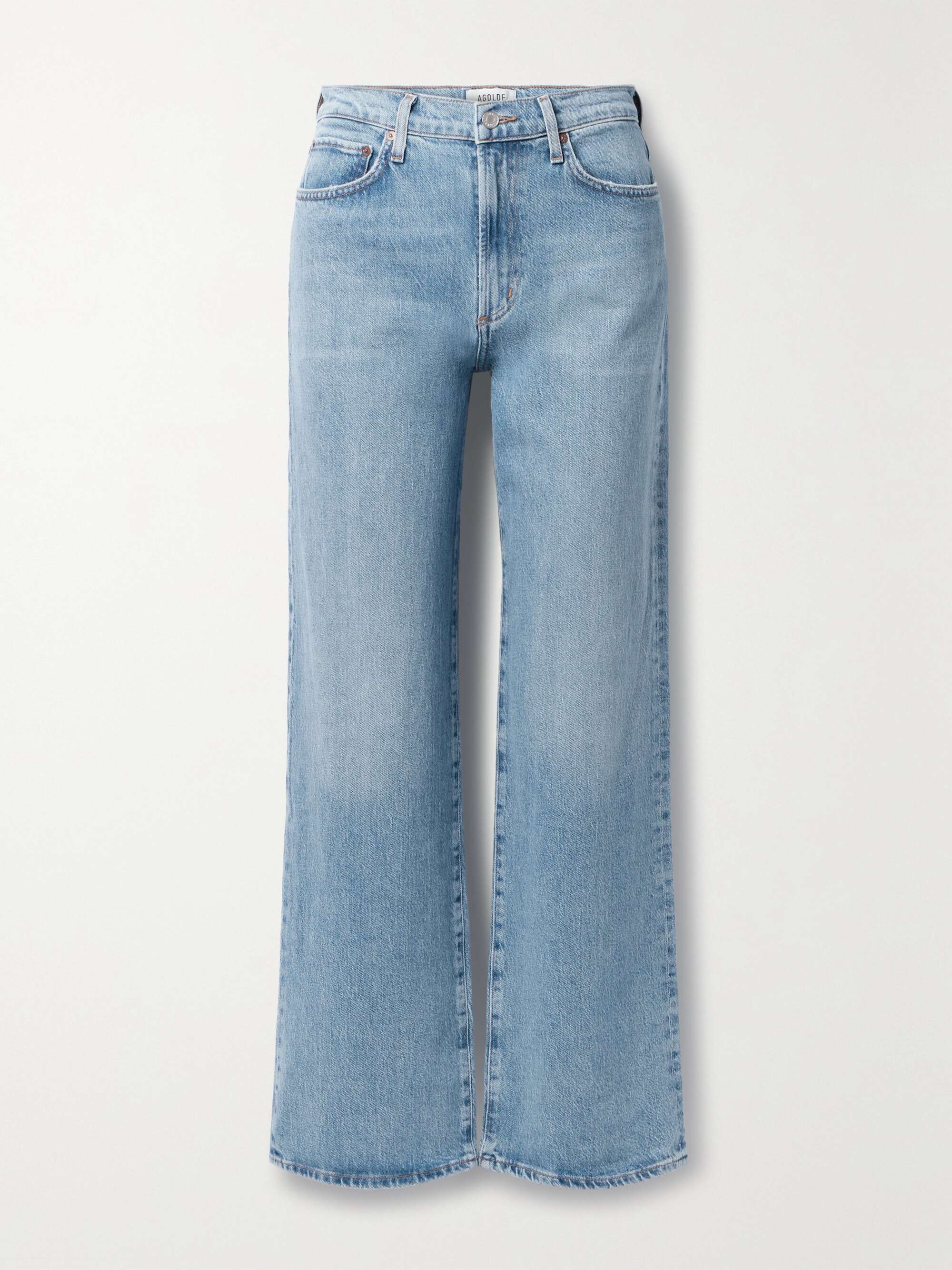 AGOLDE Harper mid-rise straight-leg jeans | NET-A-PORTER