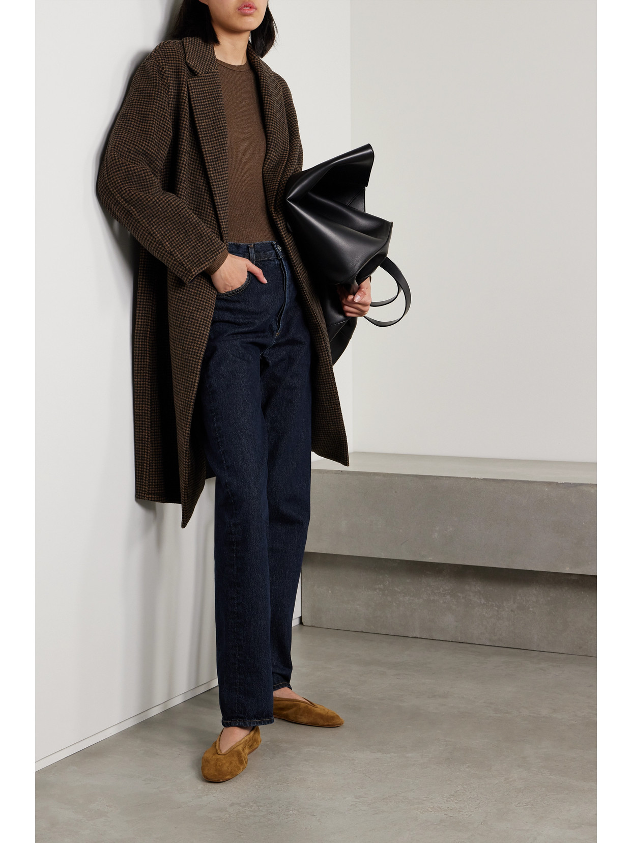 Agolde High Waist Straight Jeans In Blue